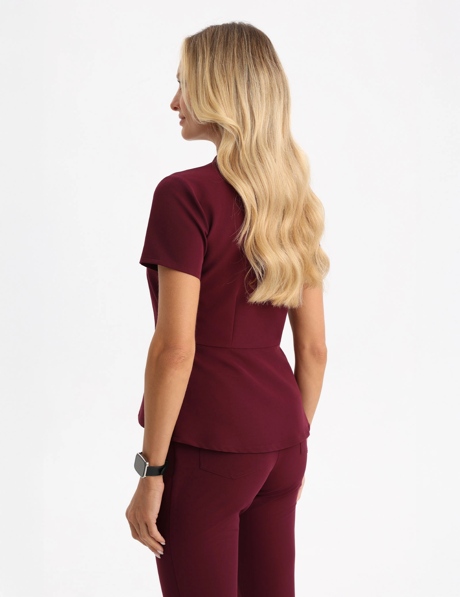 Casacca Medica Kori - BURGUNDY