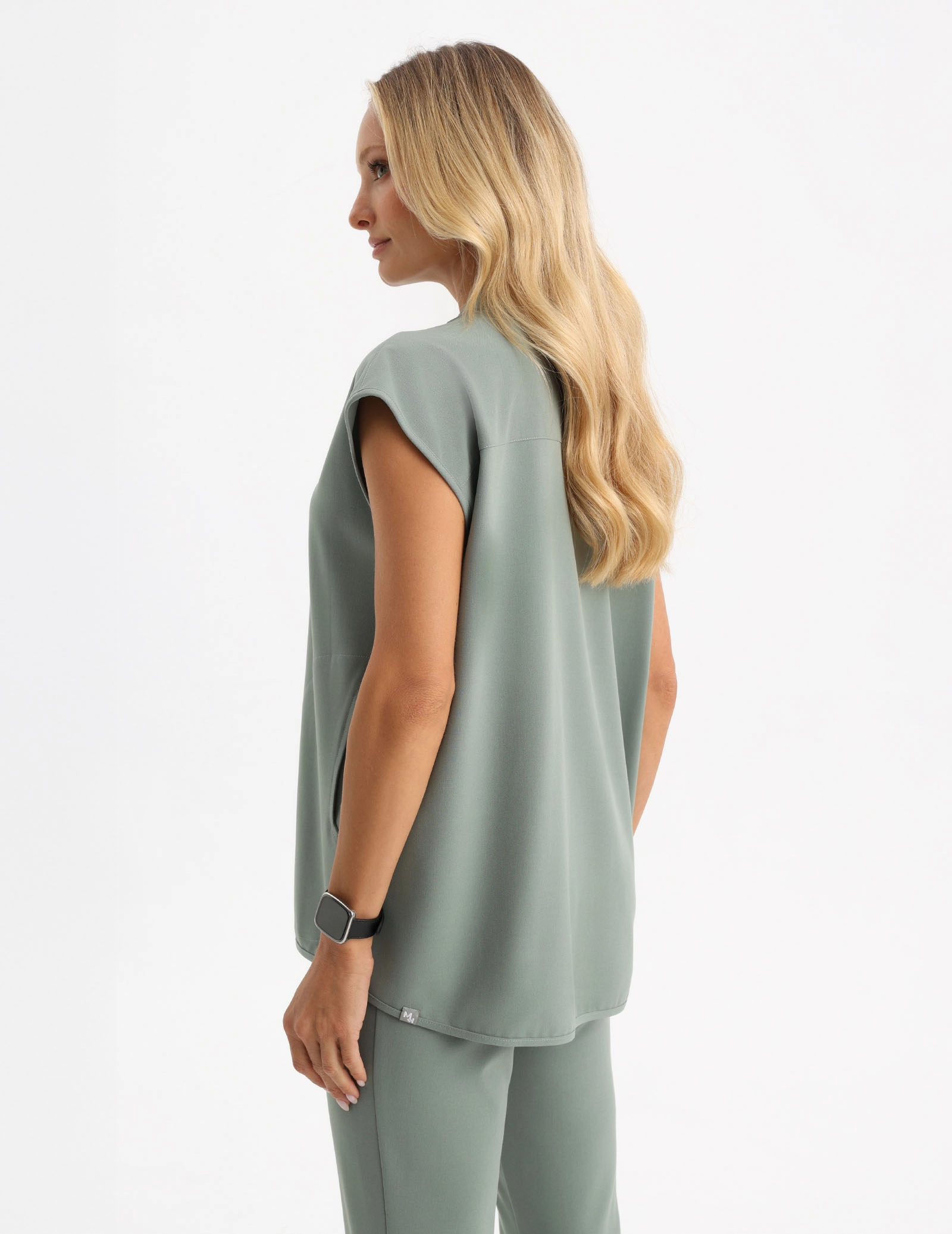 Casacca Medica Khloe - DUSTY GREEN