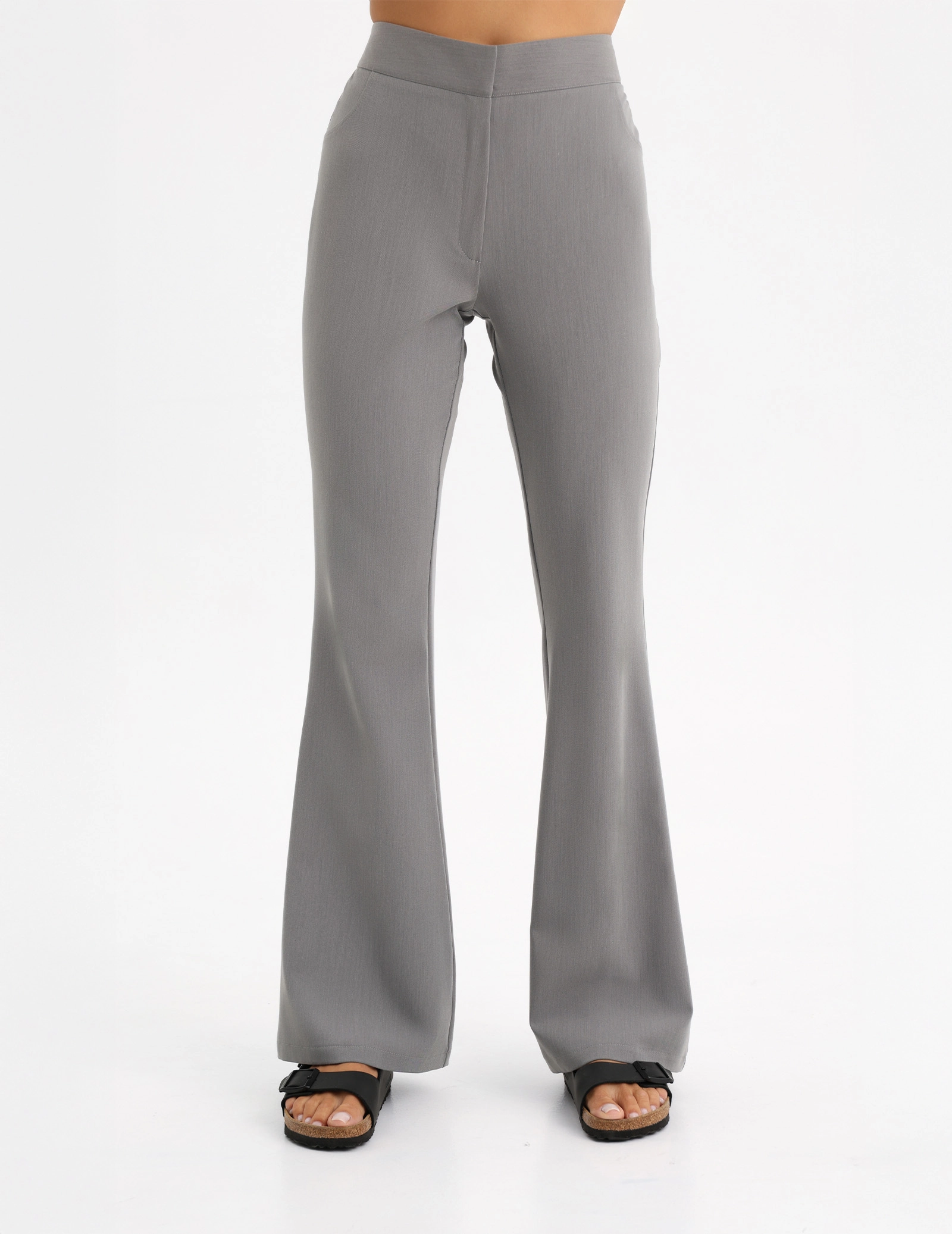 Pantaloni Medici Donna Flare - SHARK GRAY