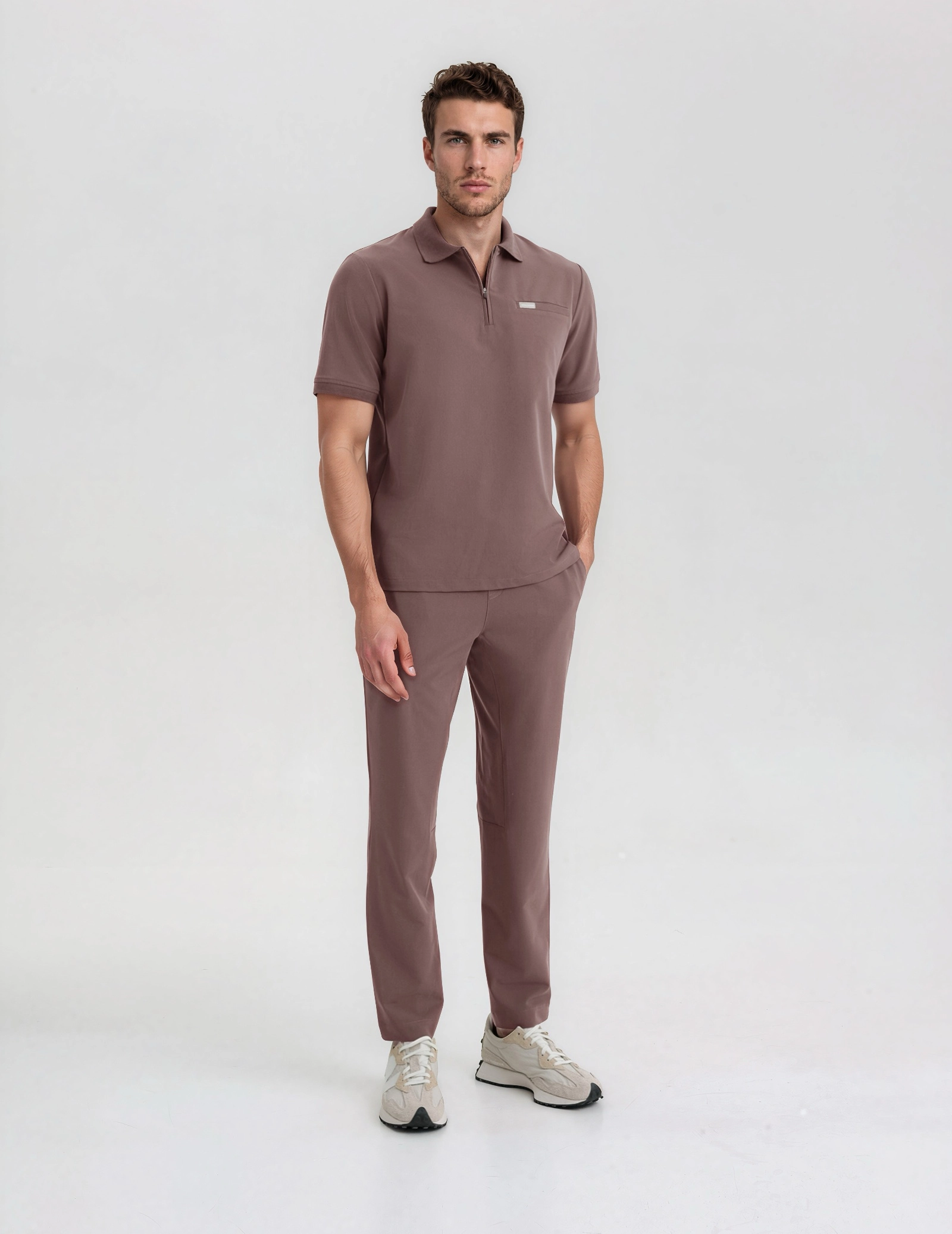 Pantaloni Medici Uomo Basic – MOCHA