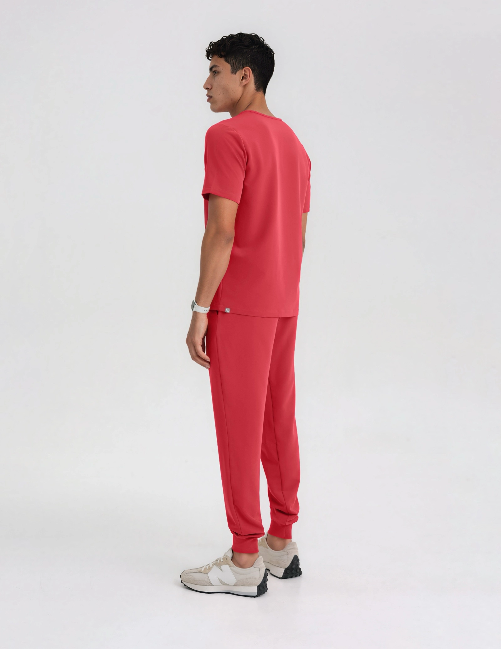 Pantaloni Medici Uomo Jogger - POP RED