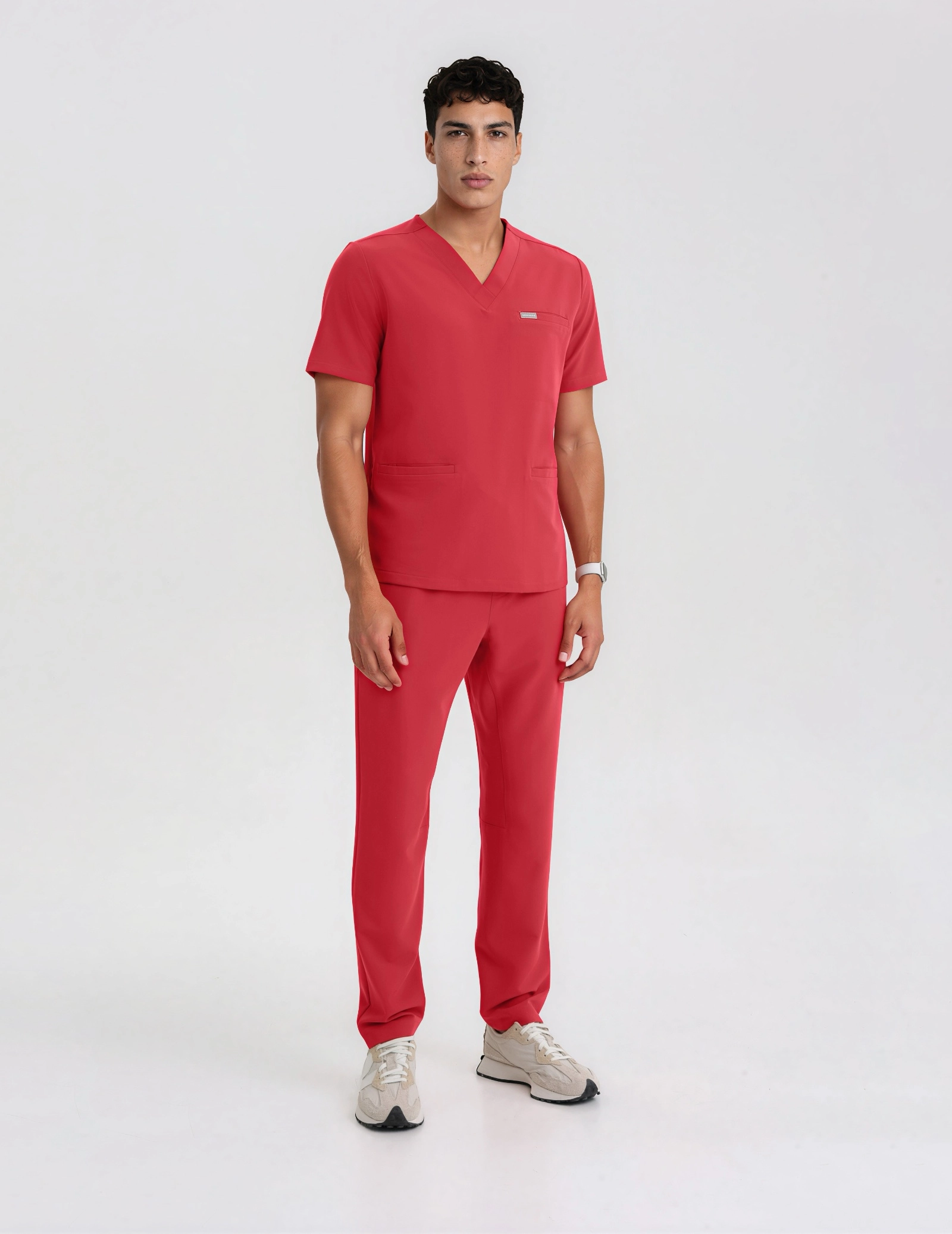 Casacca Medica Uomo Birbal - POP RED