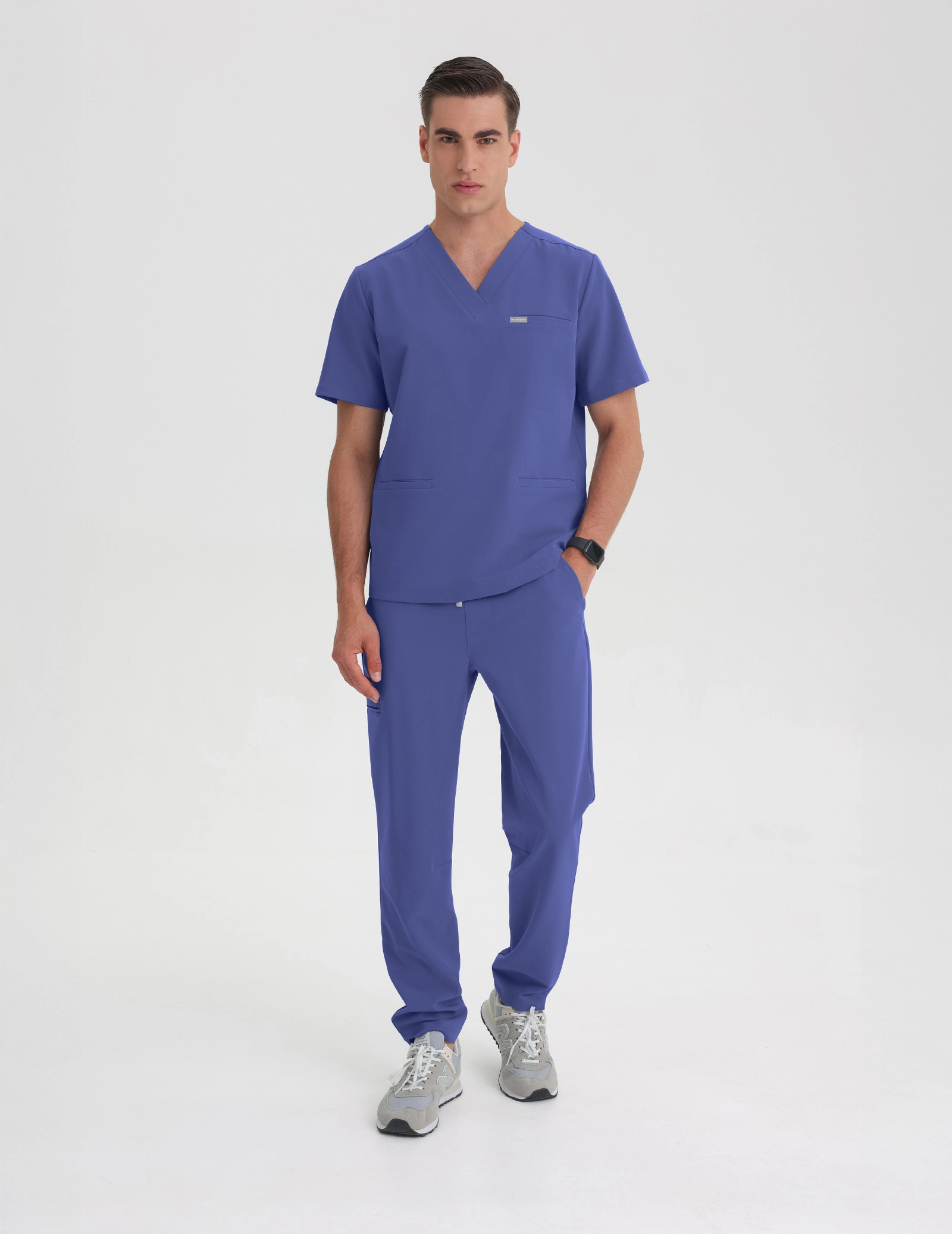 Pantaloni Medici Uomo Basic - DENIM BLUE