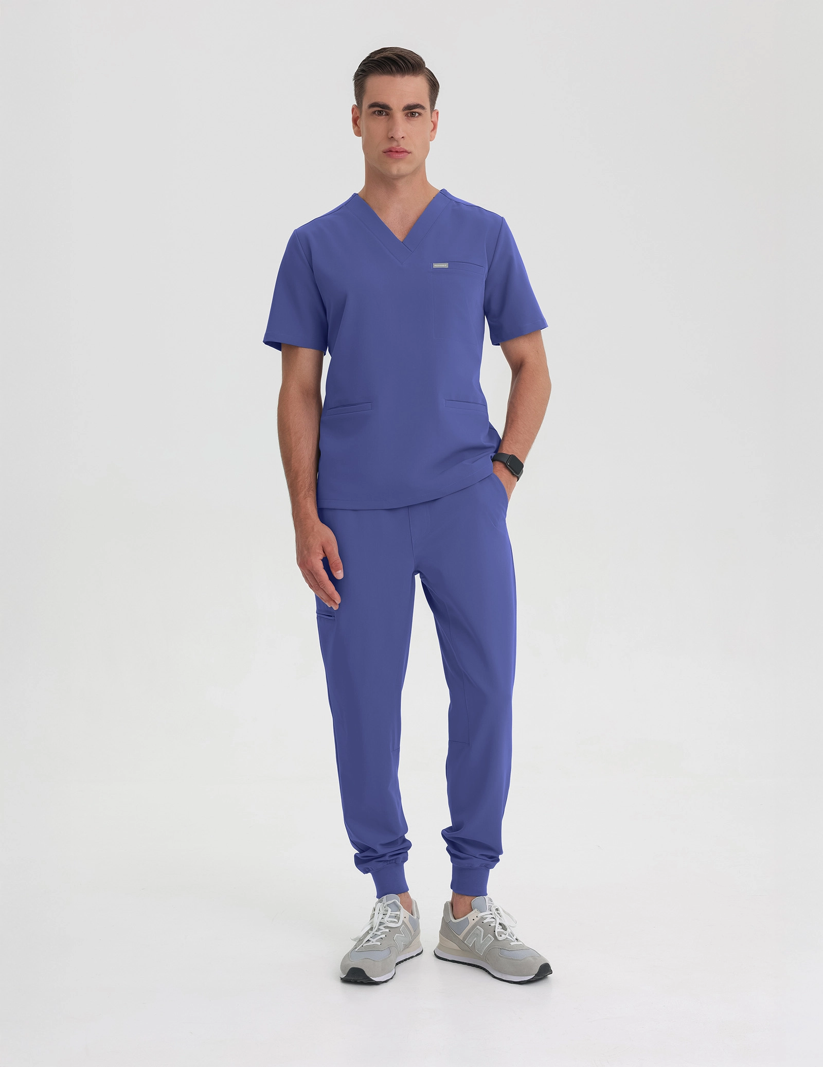 Pantaloni Medici Uomo Jogger – DENIM BLUE