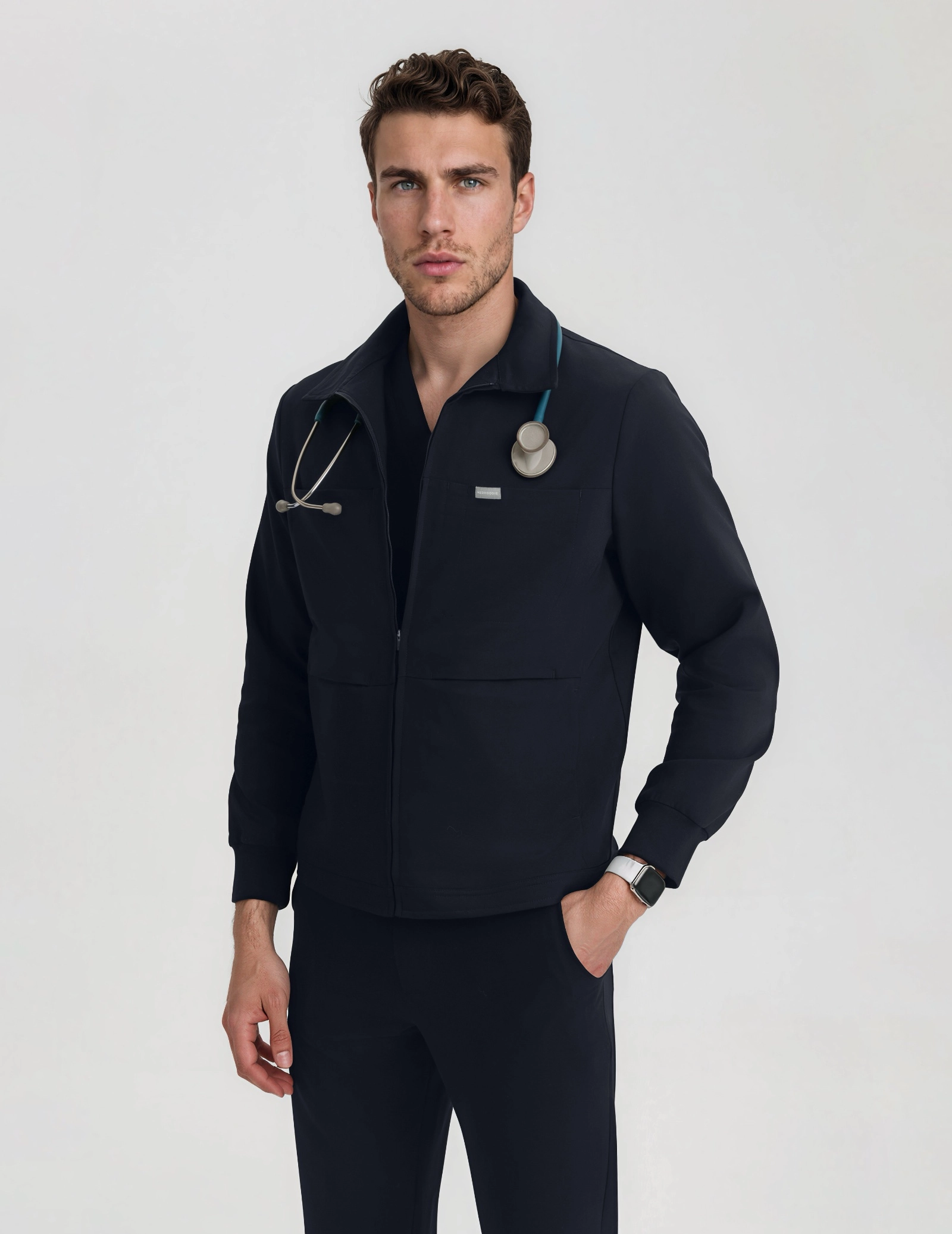 Giacca Medica da Uomo Hunter - MIDNIGHT BLUE