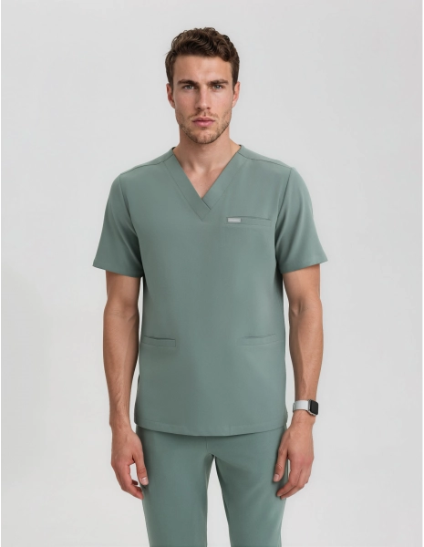 Casacca Medica Uomo Birbal - DUSTY GREEN