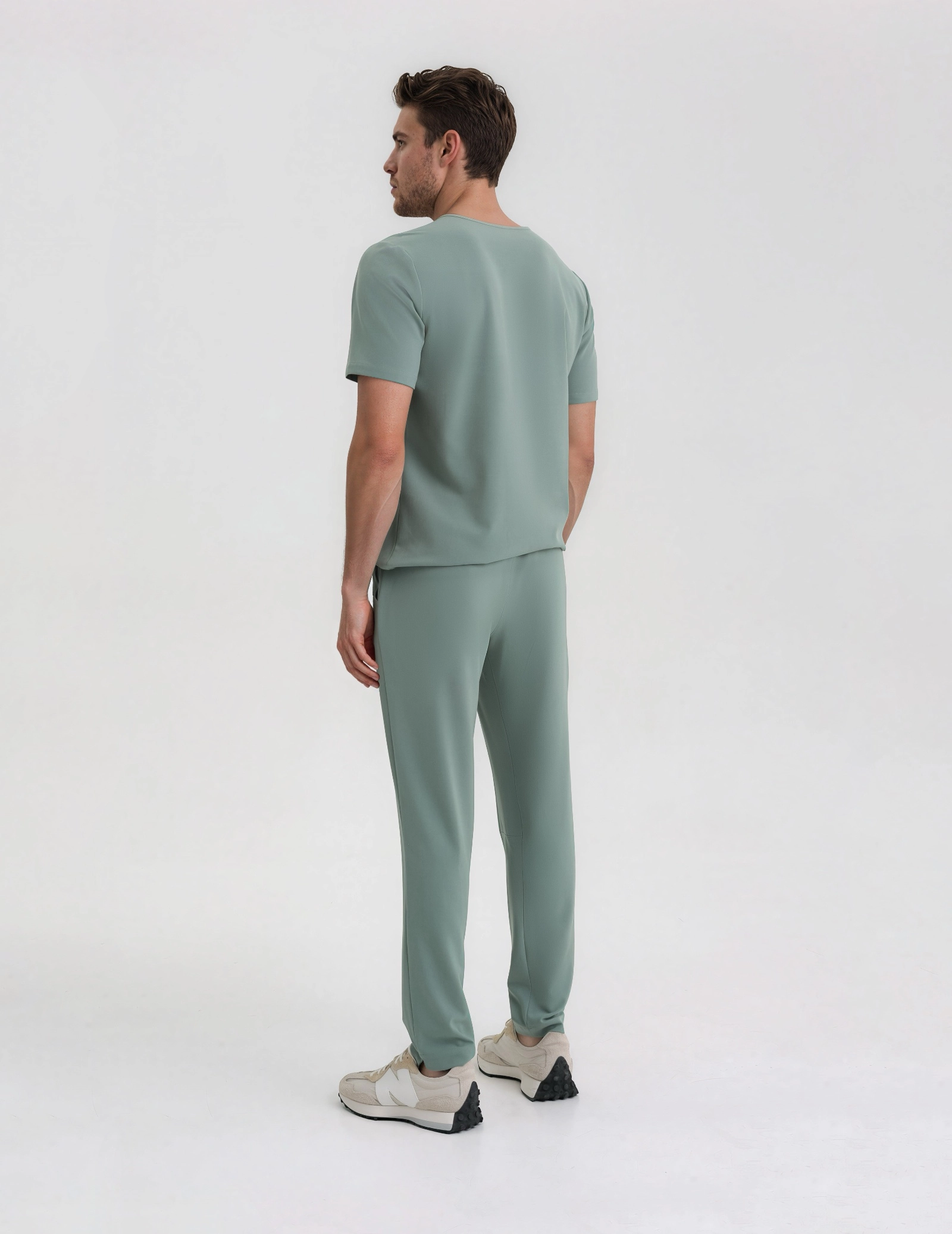 Pantaloni Medici Uomo Basic - DUSTY GREEN