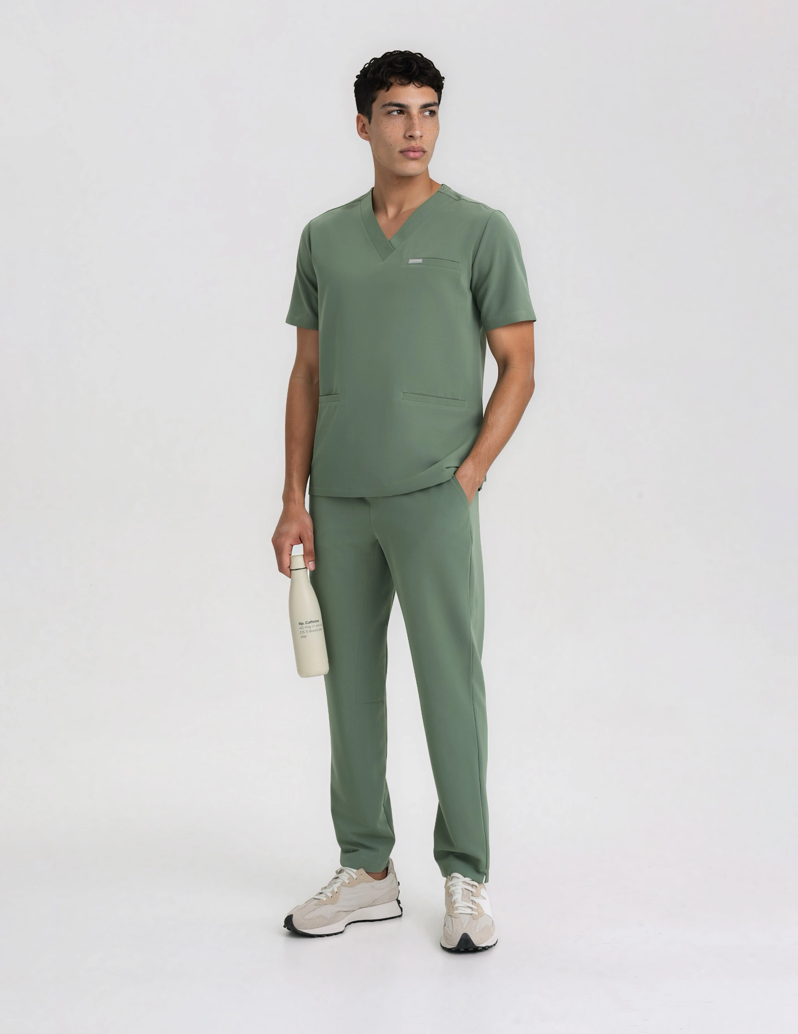 Pantaloni Medici Uomo Basic - KHAKI
