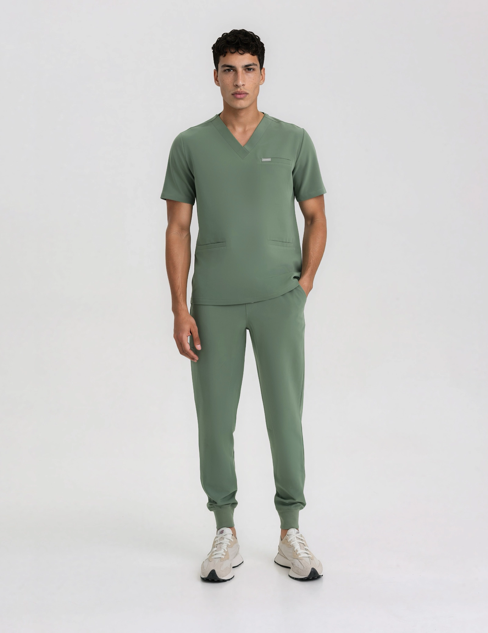Pantaloni Medici Uomo Jogger - KHAKI