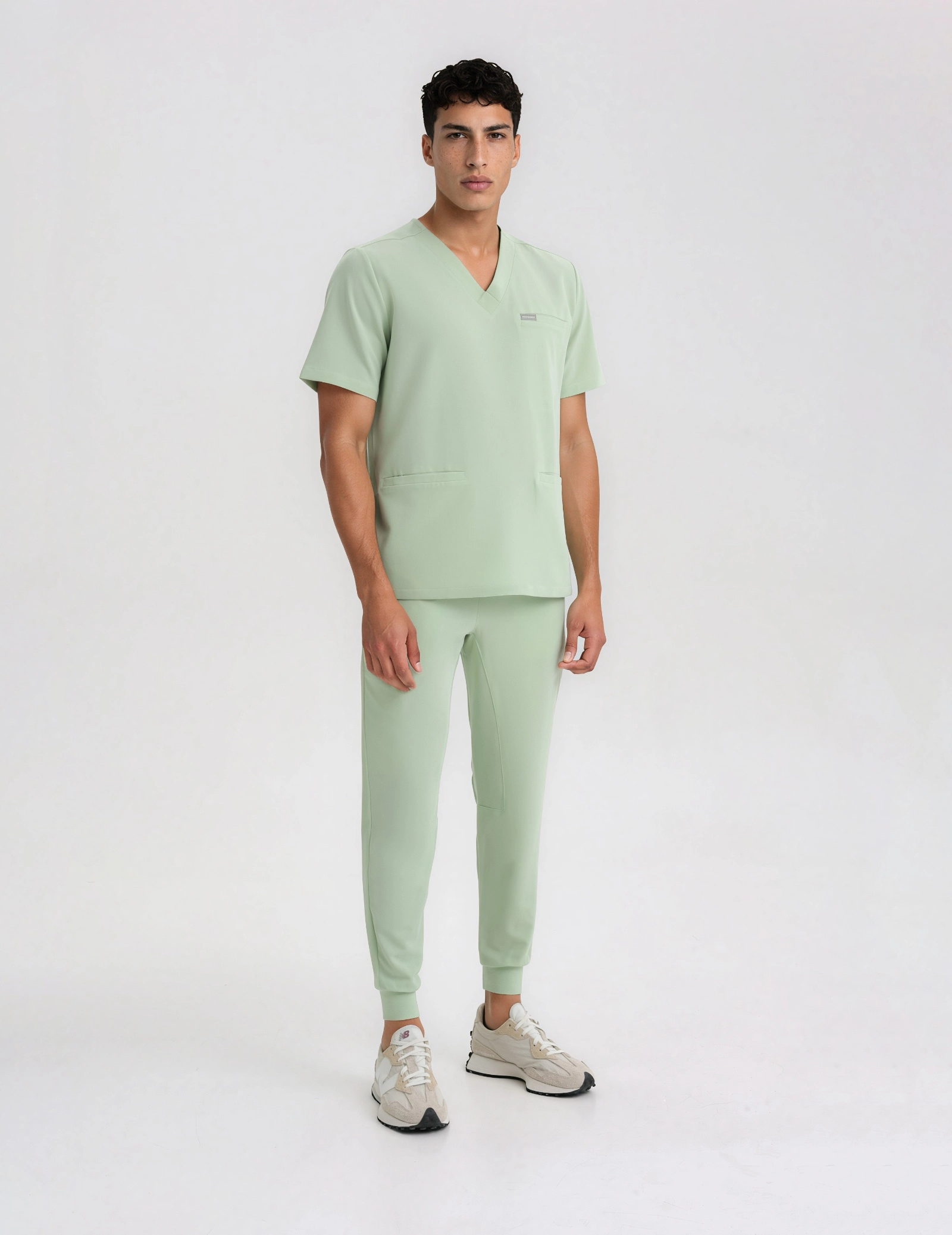 Pantaloni Medici Uomo Jogger - MATCHA LATTE