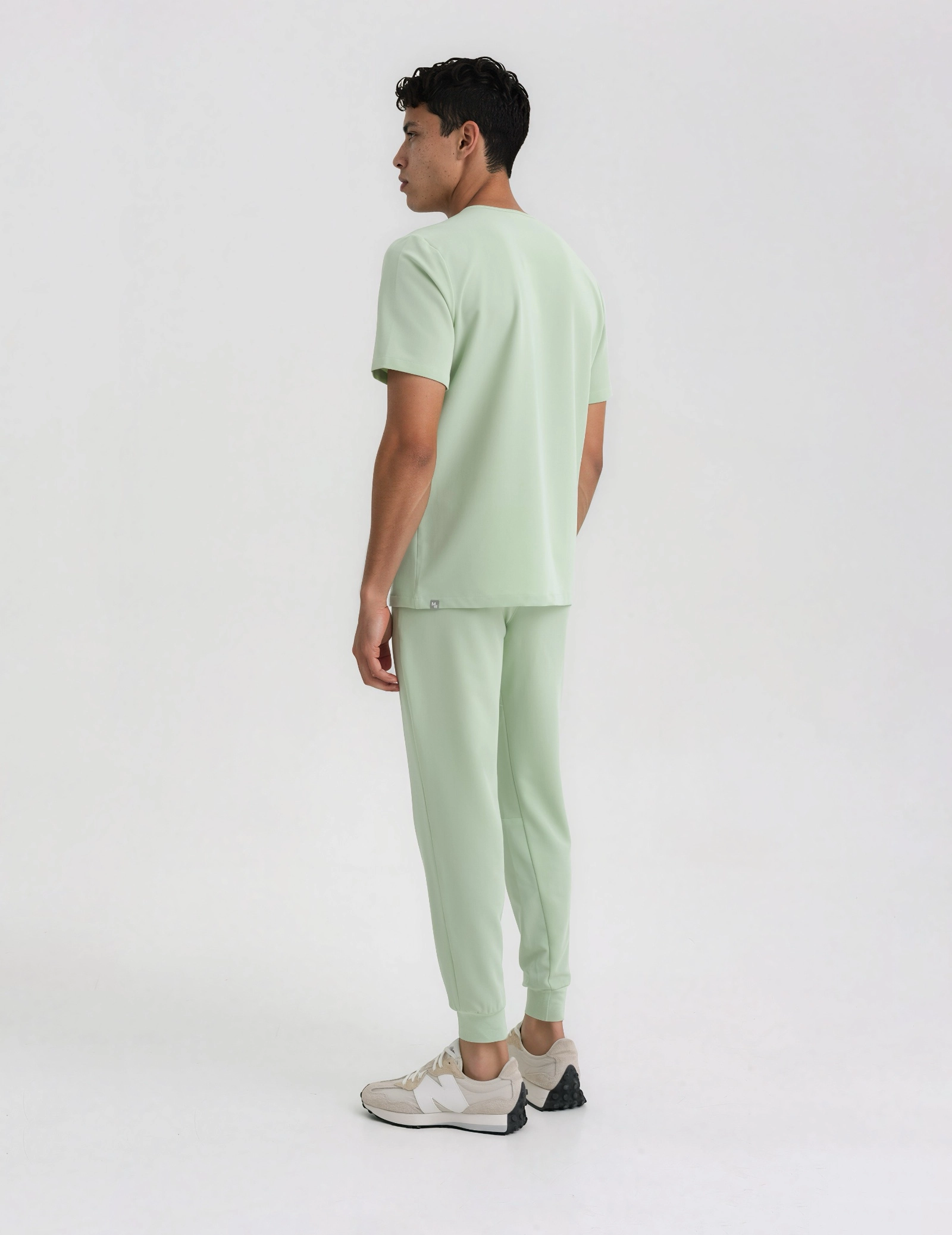 Pantaloni Medici Uomo Jogger - MATCHA LATTE