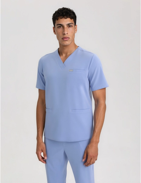 Casacca Medica Uomo Birbal - CEIL BLUE