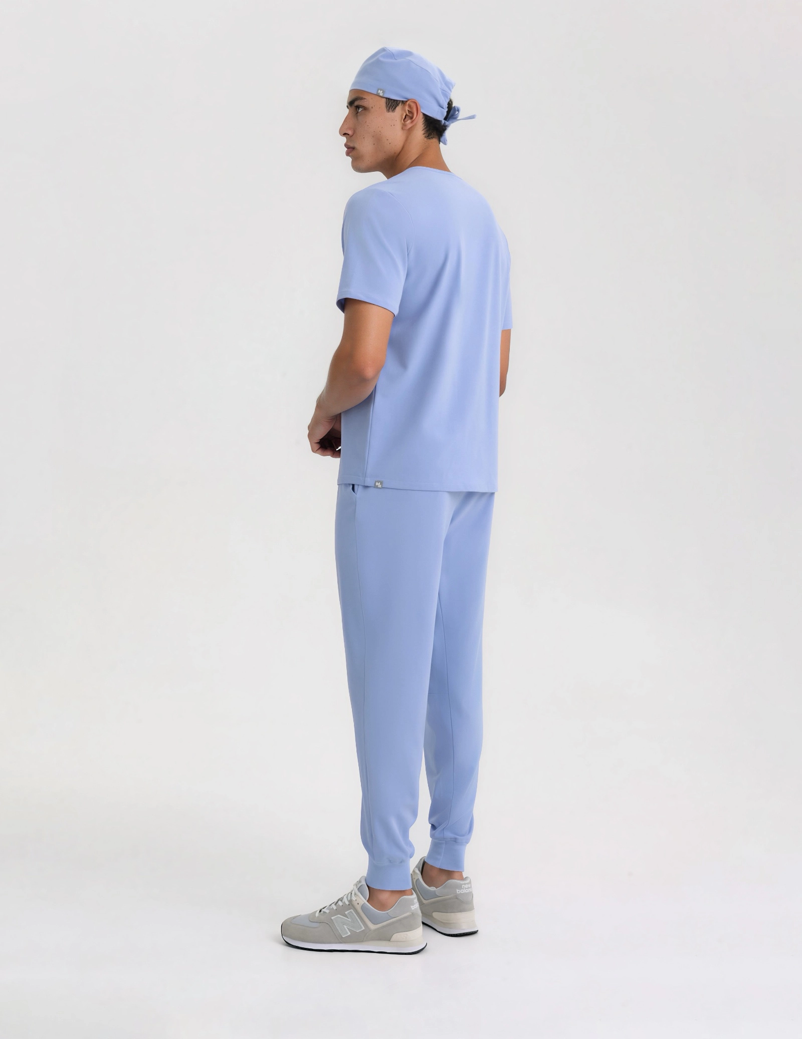 Pantaloni Medici Uomo Jogger - CEIL BLUE