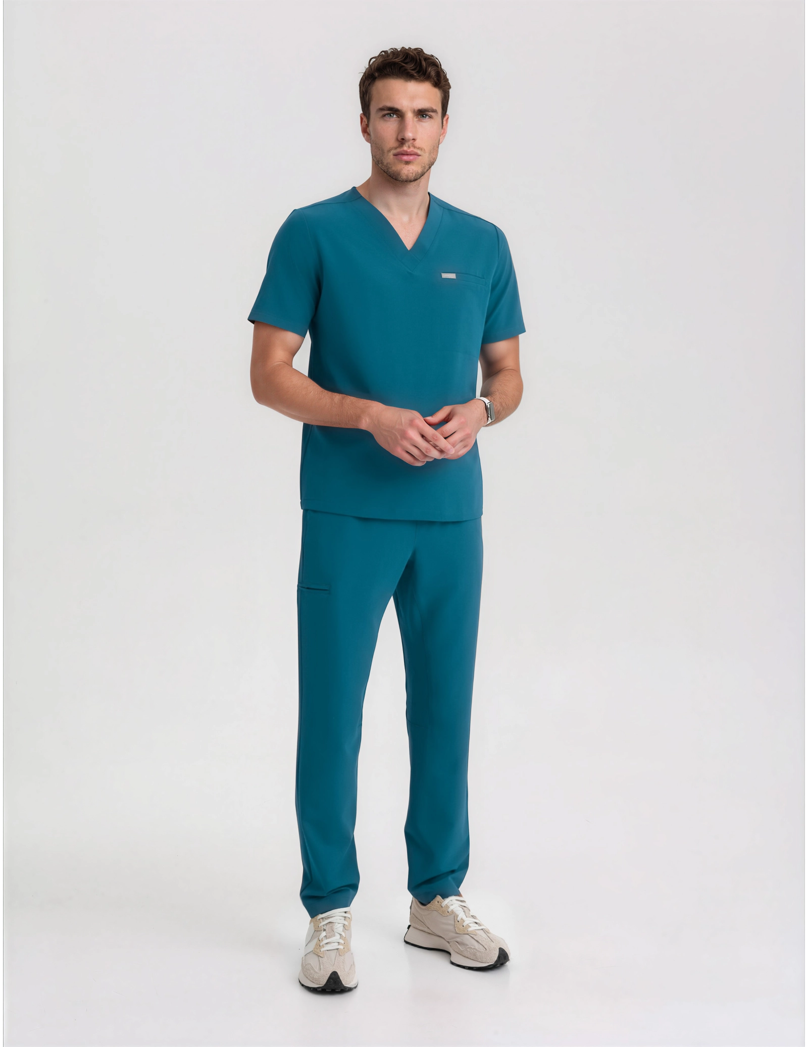Pantaloni Medici Uomo Basic - OCEAN BLUE