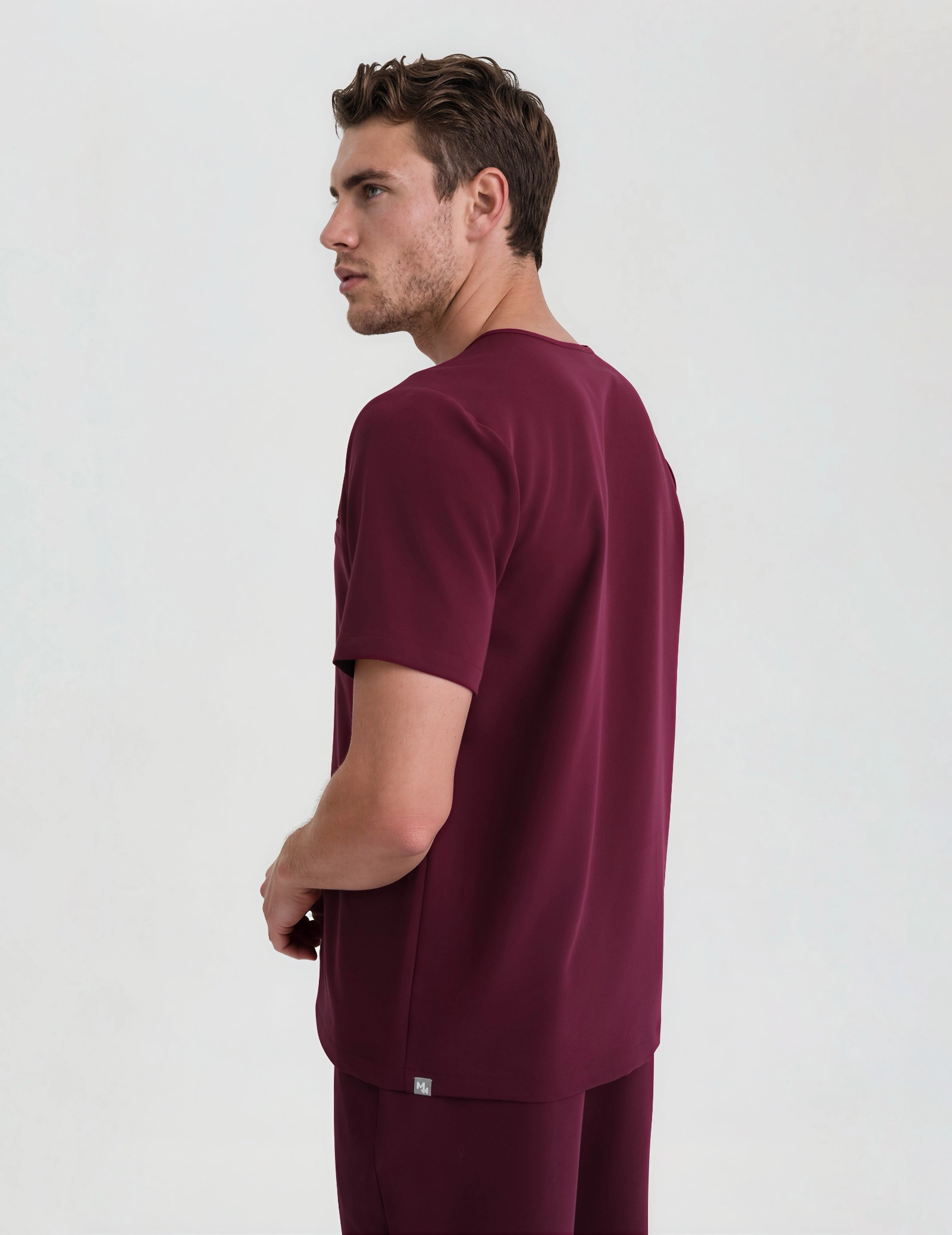Casacca Medica Uomo Birbal - BURGUNDY