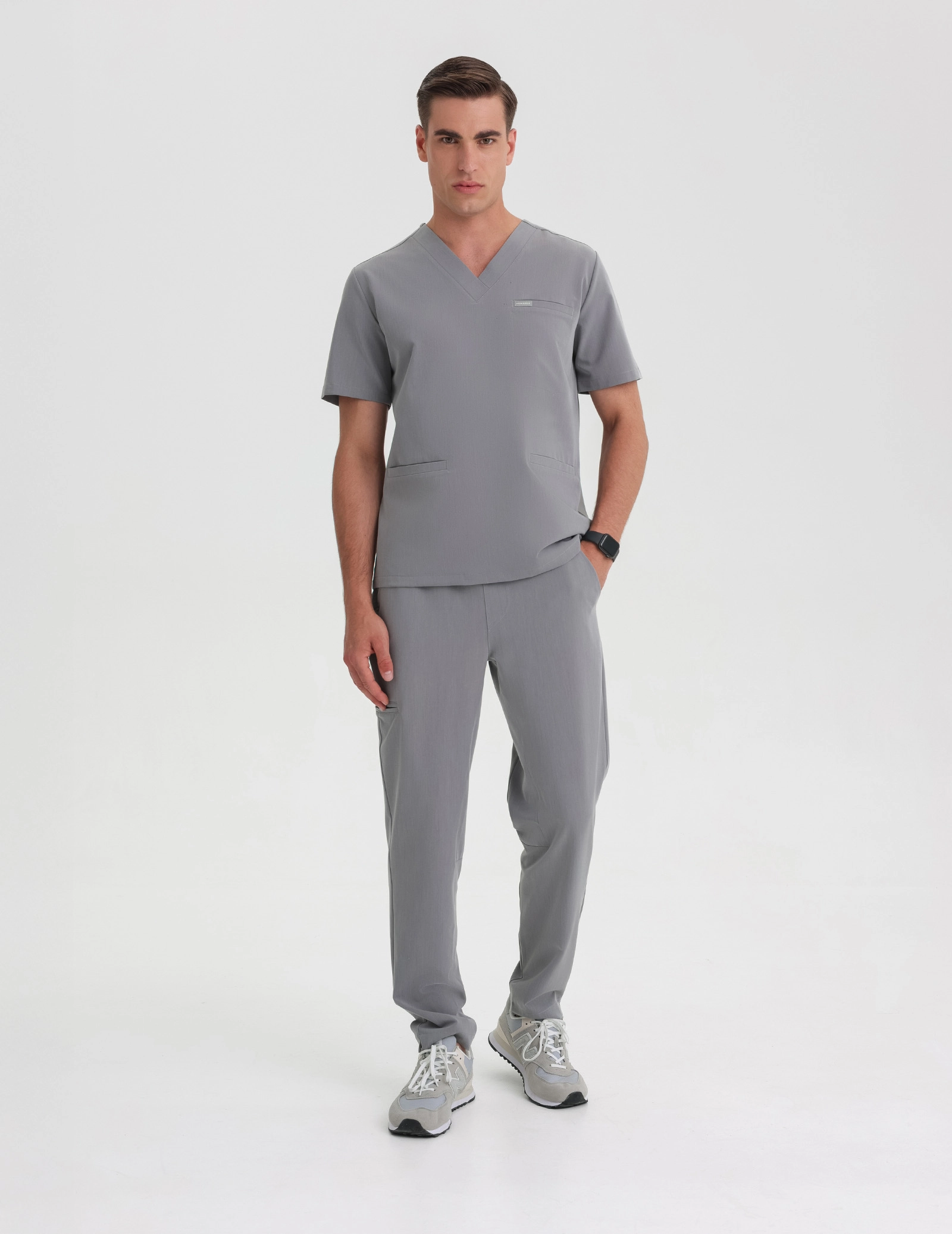 Pantaloni Medici Uomo Basic - SHARK GRAY