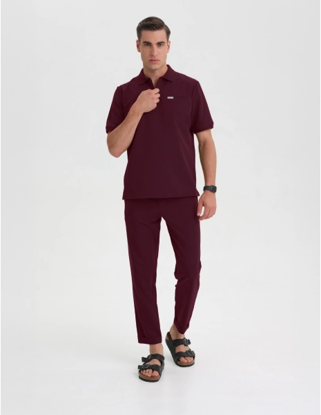 Casacca Medica Polo Uomo -...