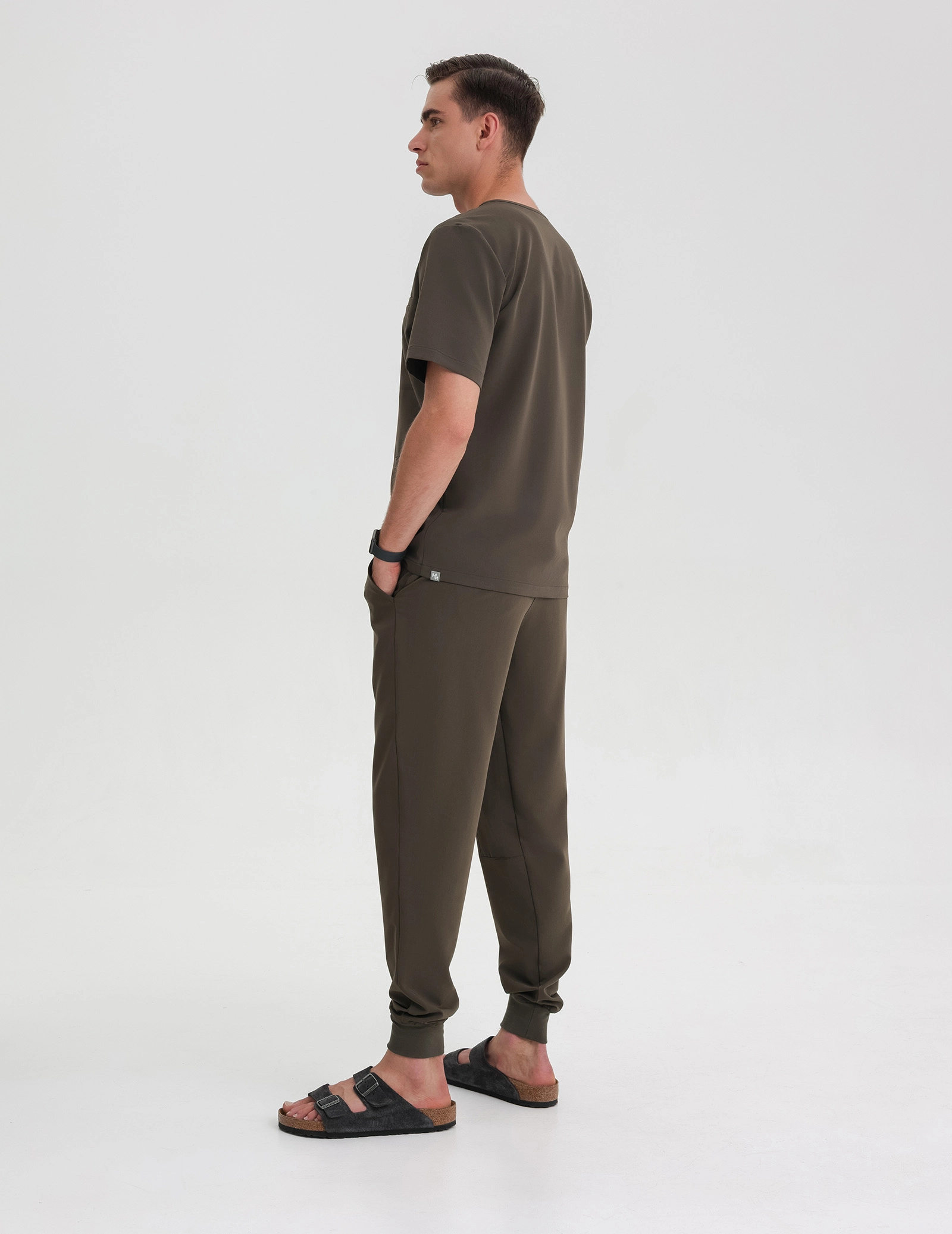 Casacca Medica Uomo Birbal - OLIVE NIGHT