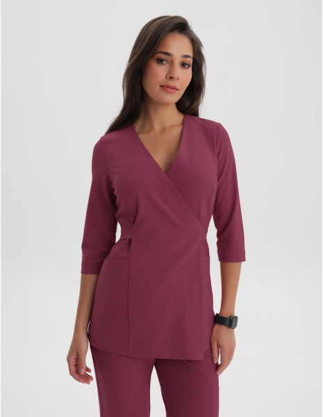 Casacca Medica con Lacci Rosalie - MULLED WINE