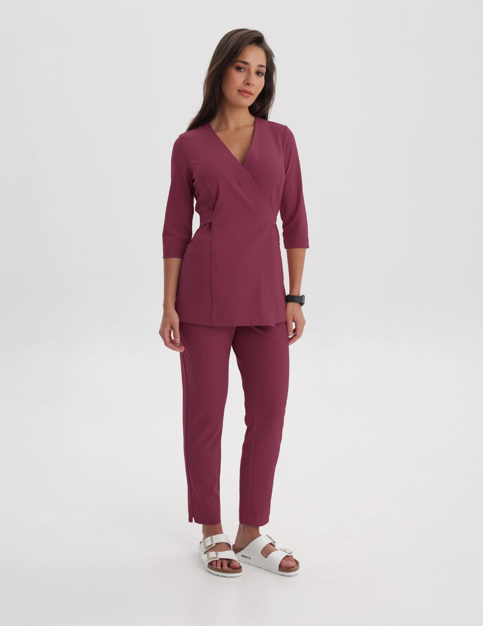 Casacca Medica con Lacci Rosalie - MULLED WINE