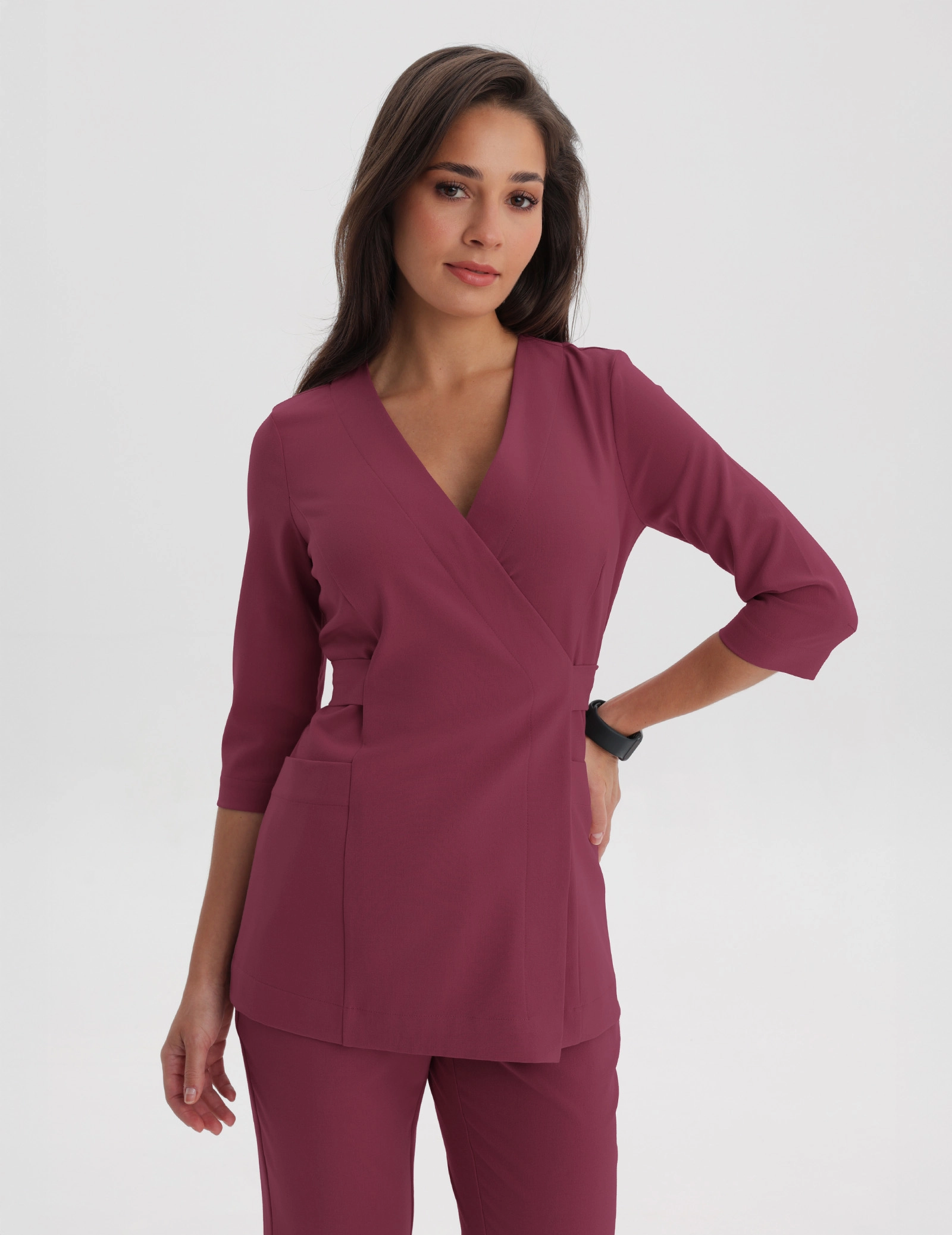 Casacca Medica con Lacci Rosalie - MULLED WINE