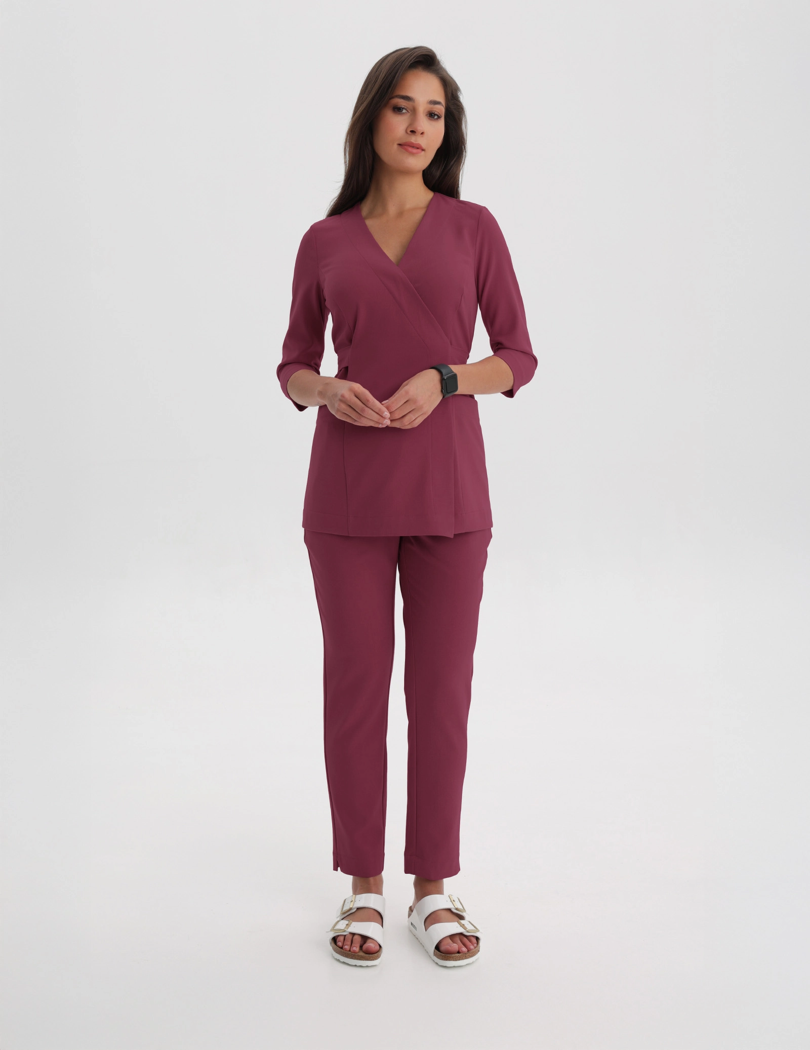 Casacca Medica con Lacci Rosalie - MULLED WINE