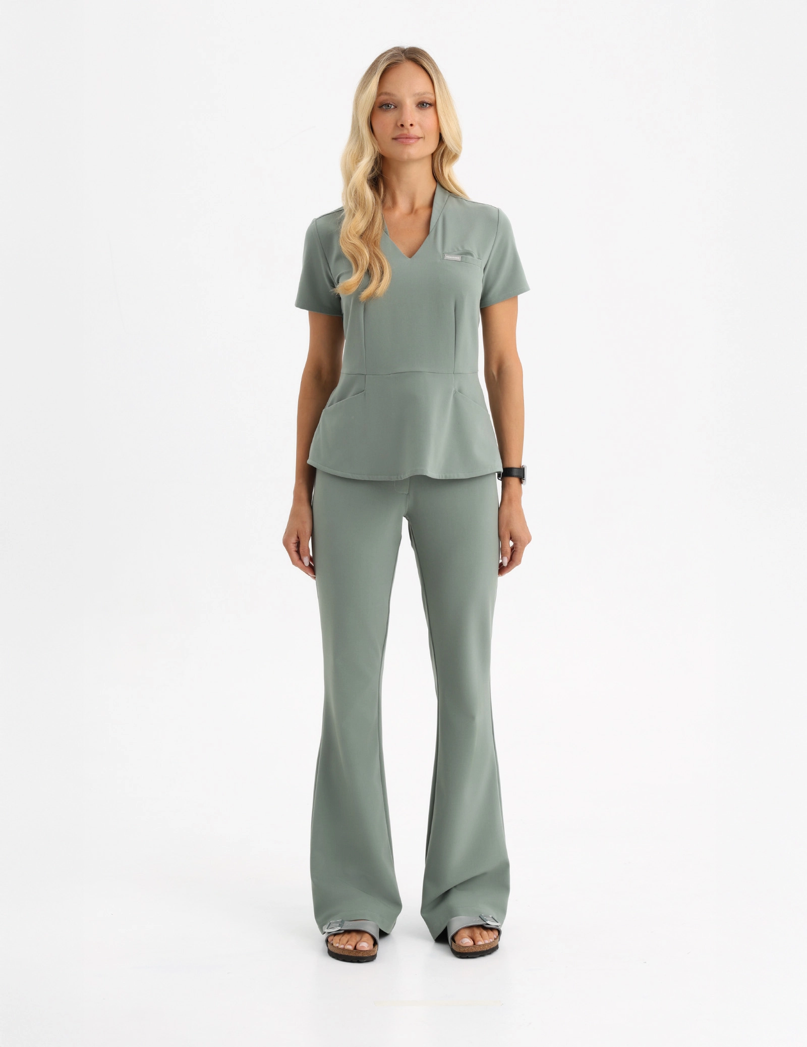 Casacca Medica Kori - DUSTY GREEN