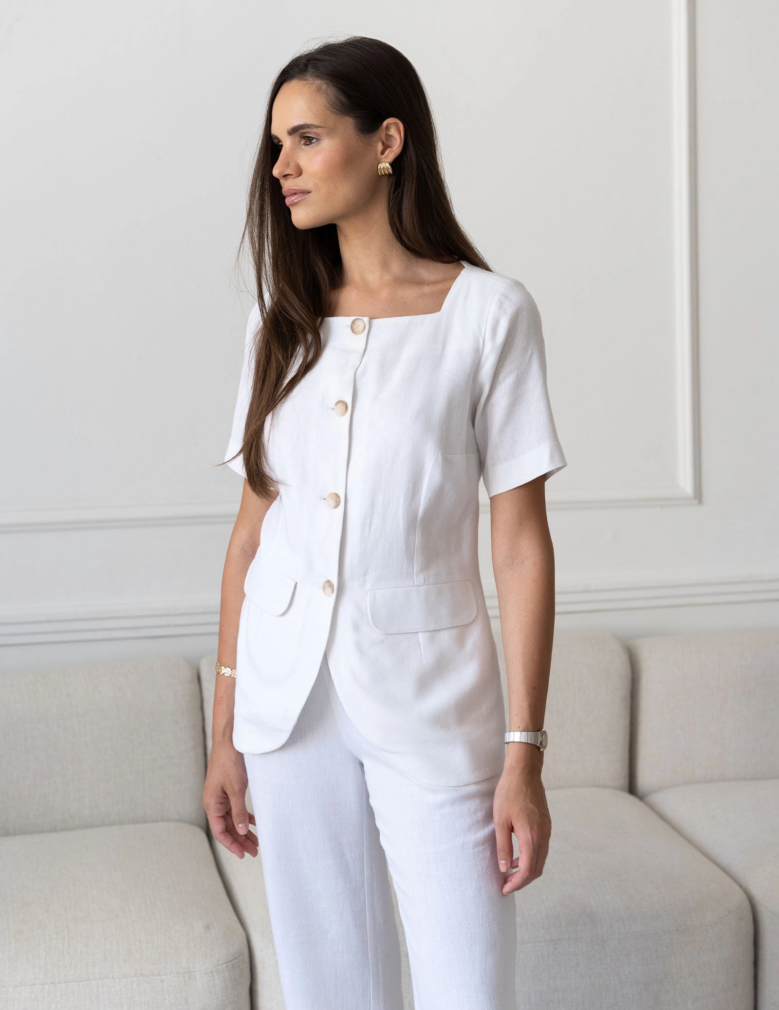 Casacca Donna Sole - SOFT WHITE