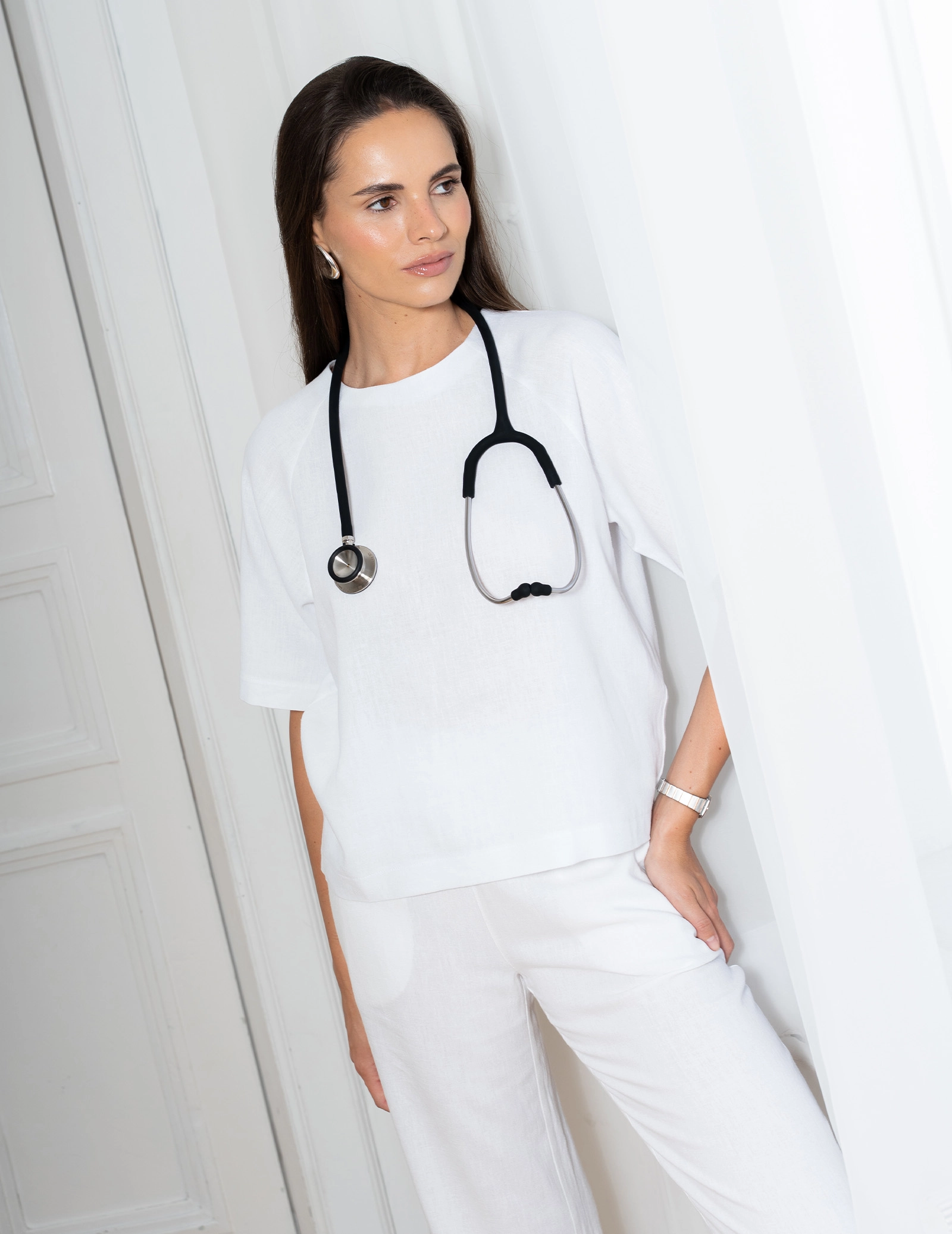 Casacca Donna Luna - SOFT WHITE