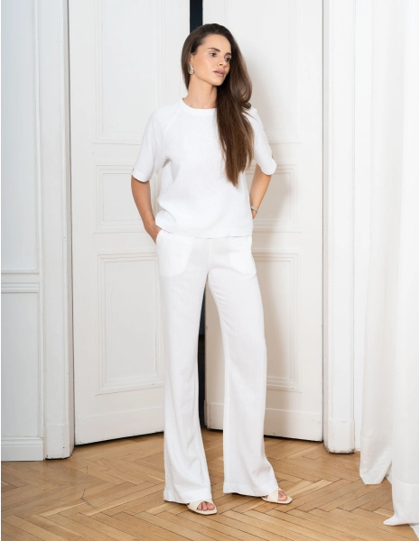 Pantaloni Donna Nore - SOFT WHITE