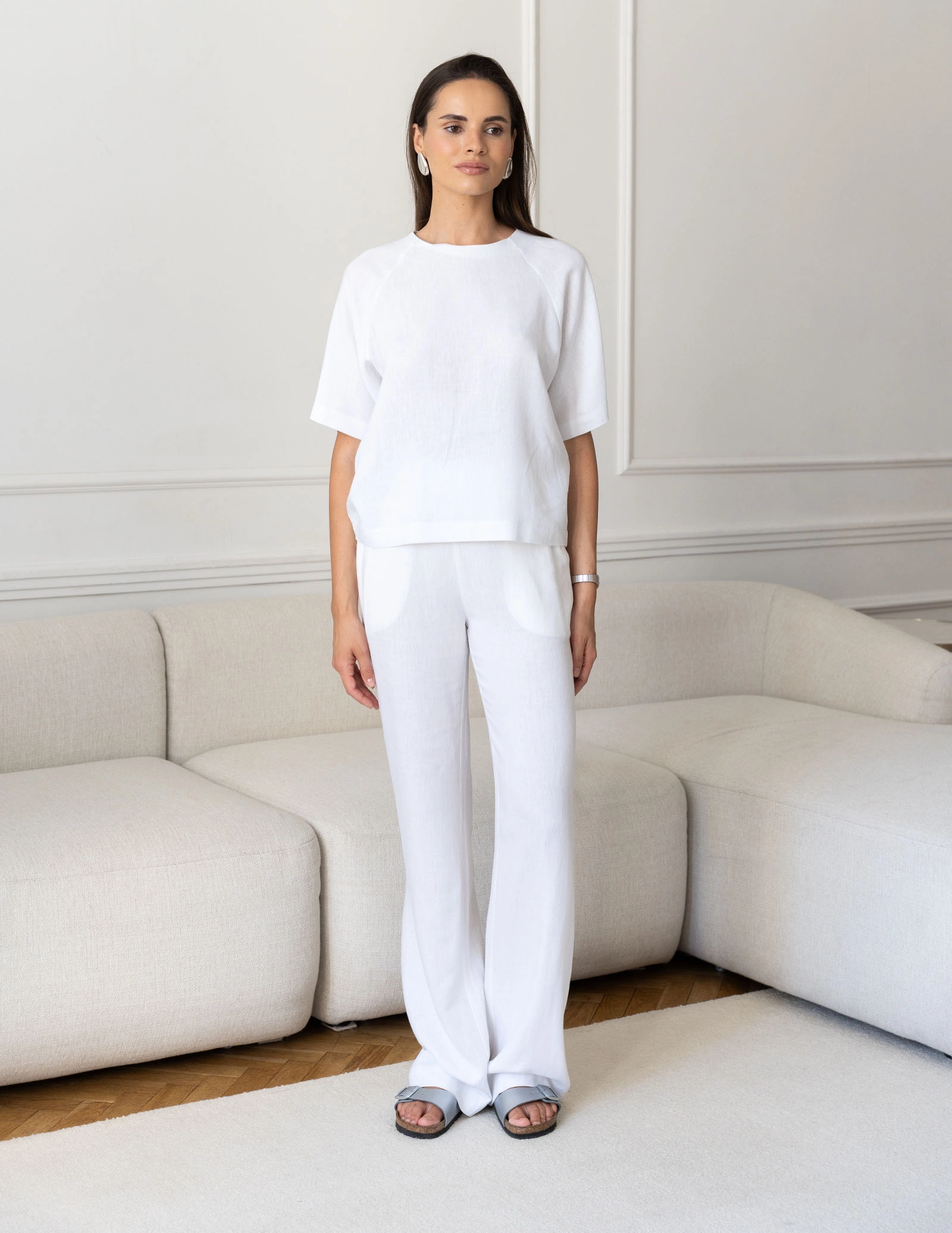 Pantaloni Donna Nore - SOFT WHITE