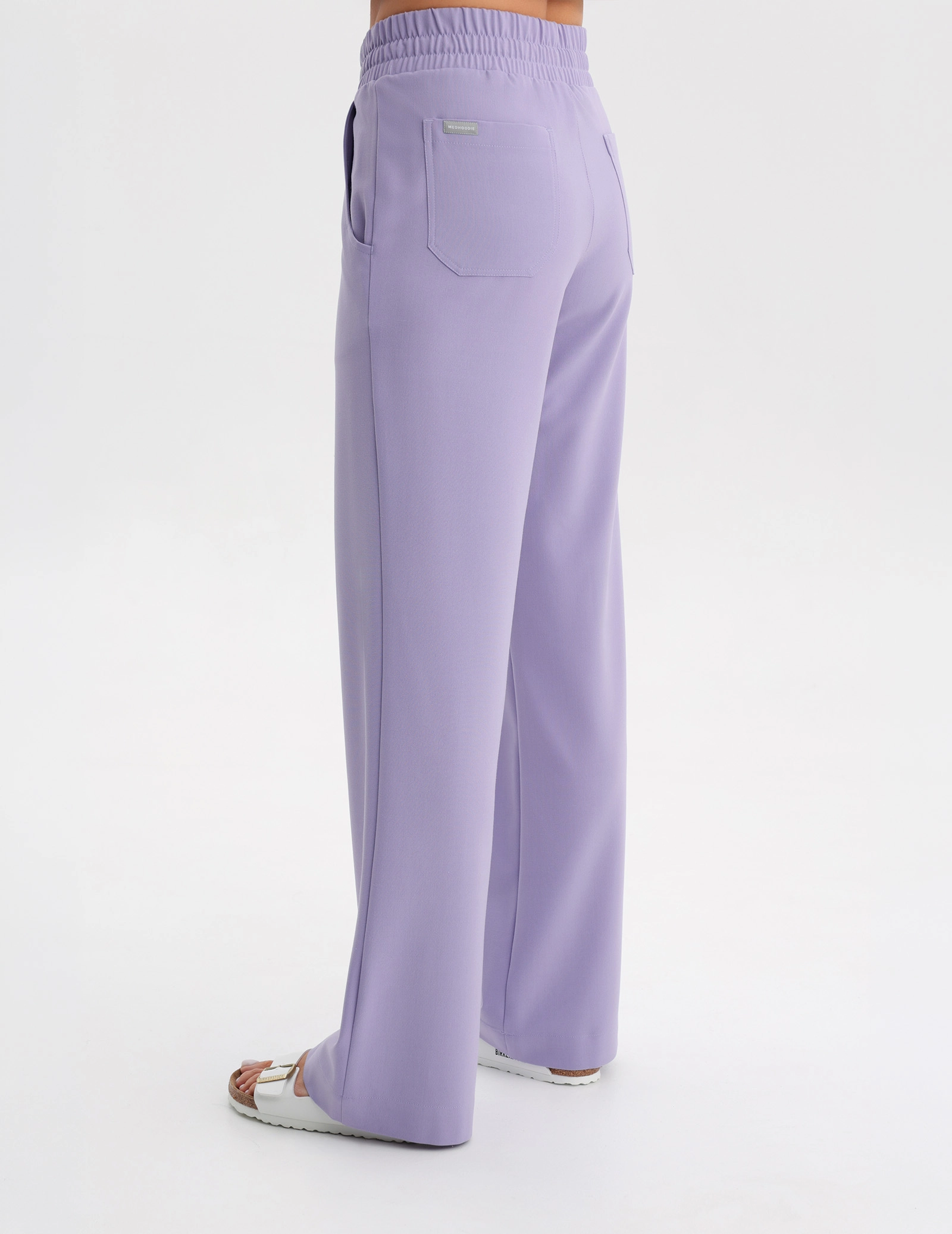 Pantaloni Medici Donna Yoga - PURPLE HEATHER