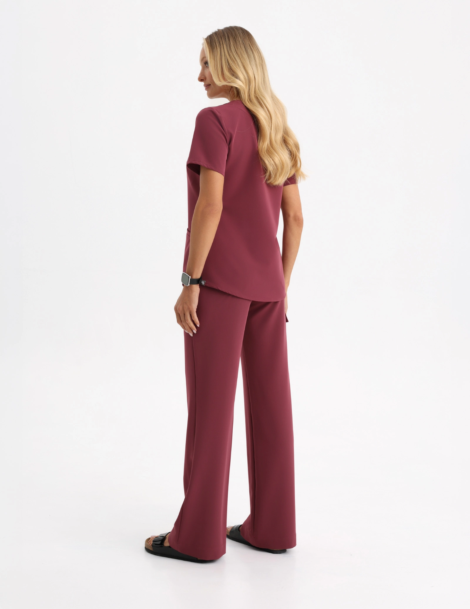 Pantaloni Medici Donna Yoga - MULLED WINE