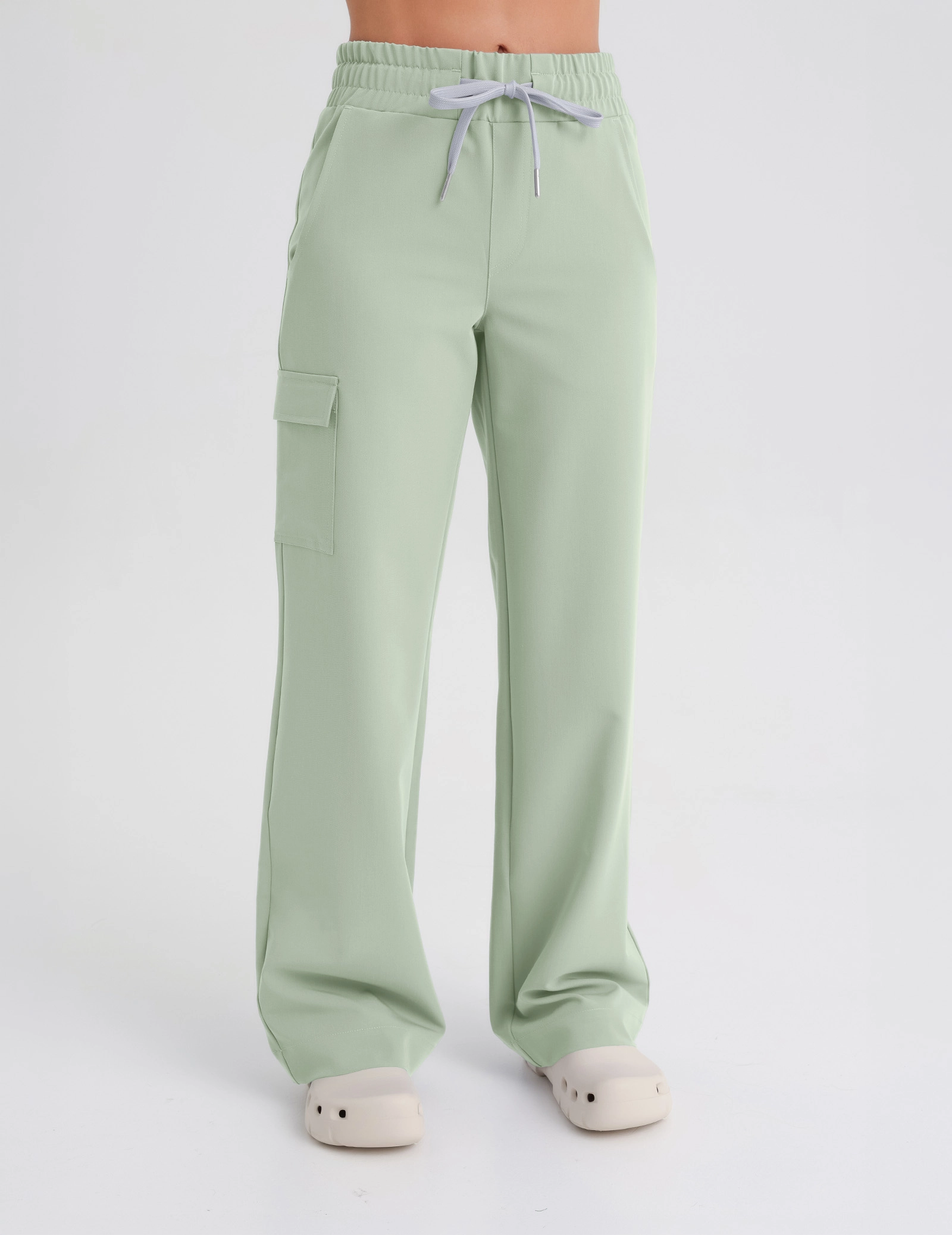 Pantaloni Medici Donna Yoga - MATCHA LATTE