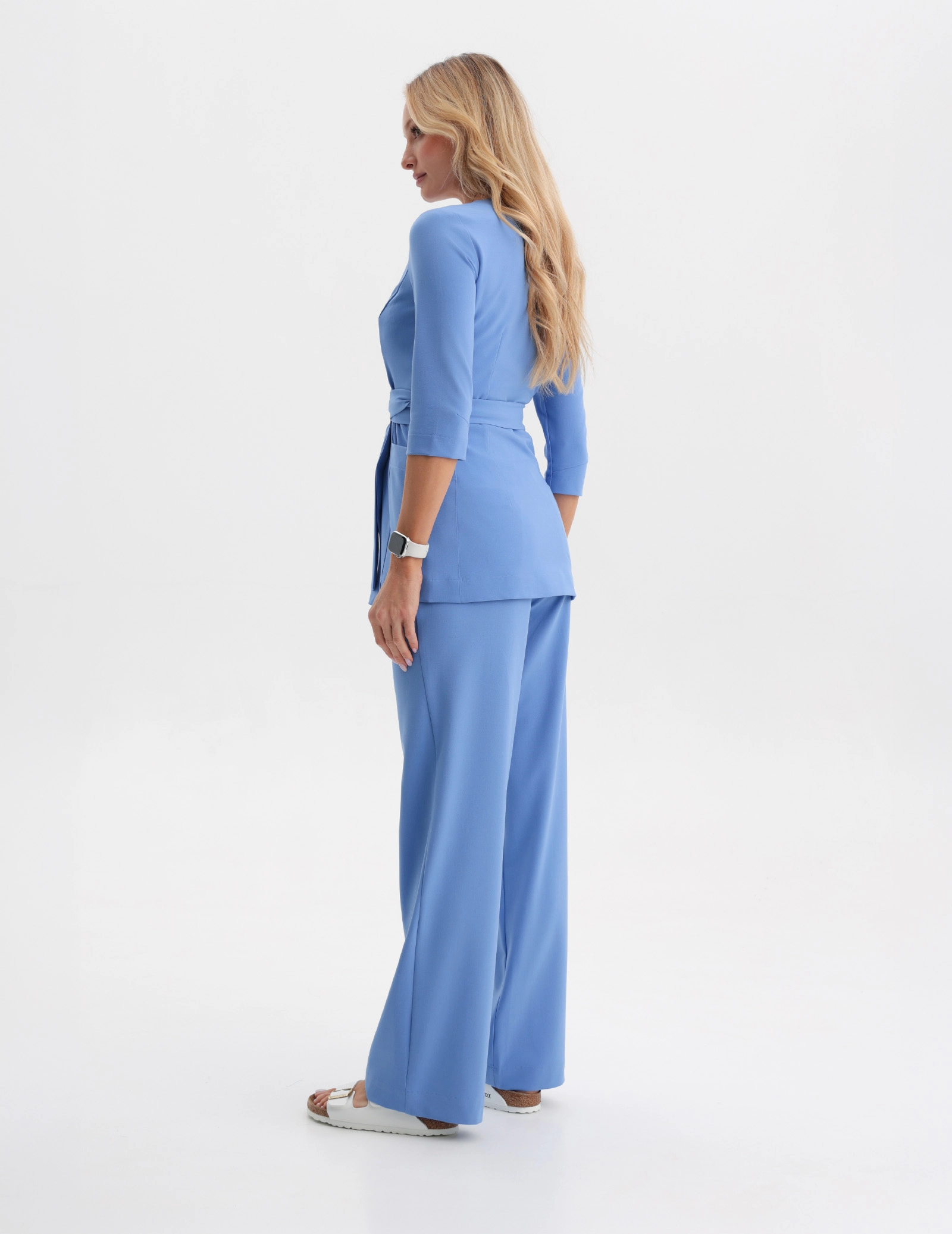 Pantaloni Medici Donna Yoga - MARINA BLUE