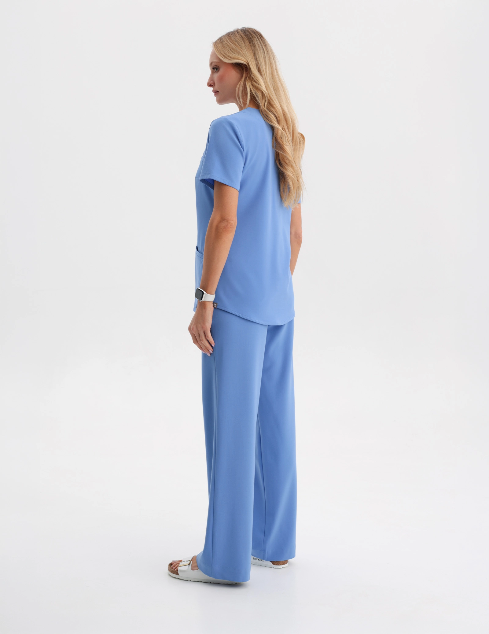 Pantaloni Medici Donna Yoga - MARINA BLUE