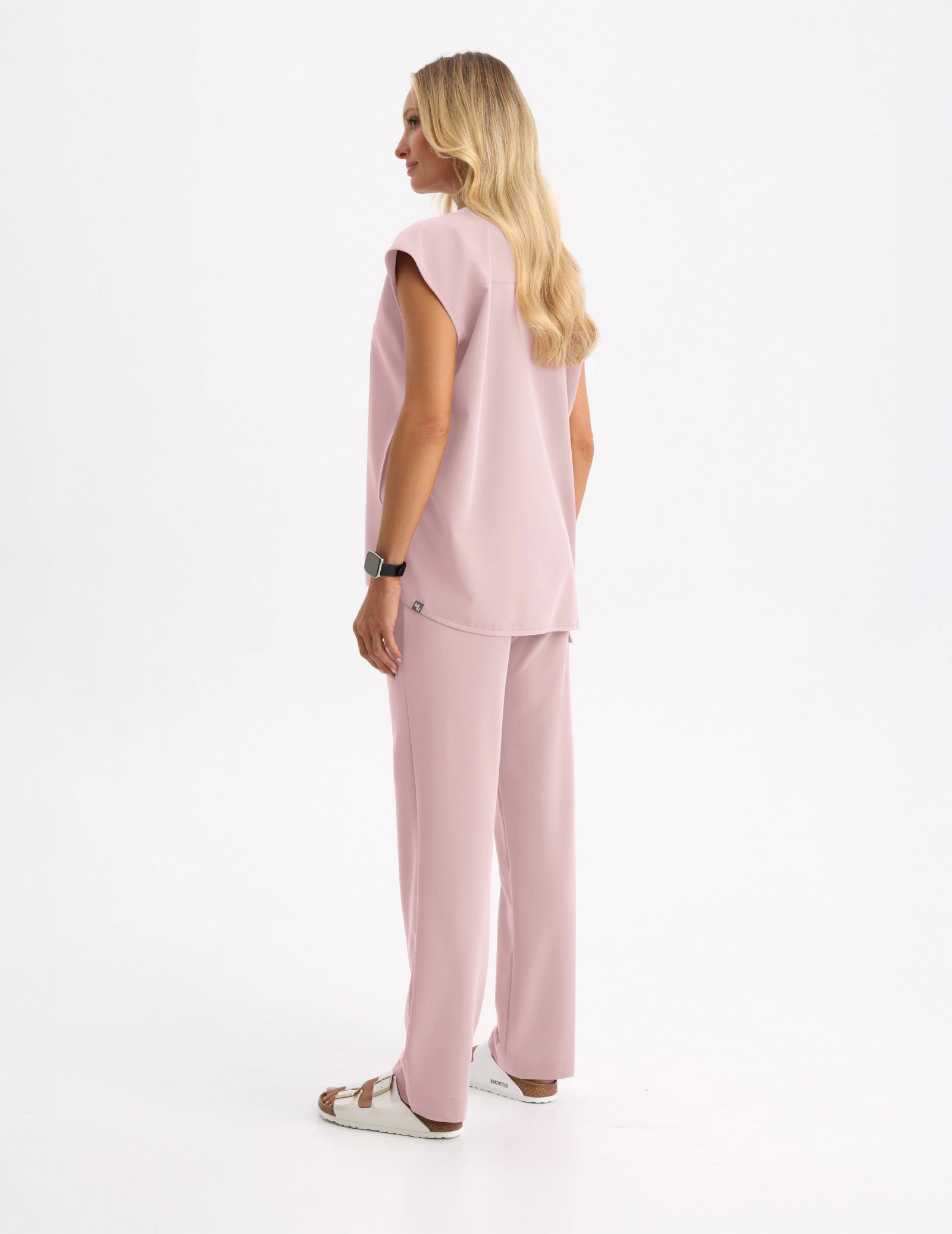 Pantaloni Medici Donna Yoga - Dusty Rose