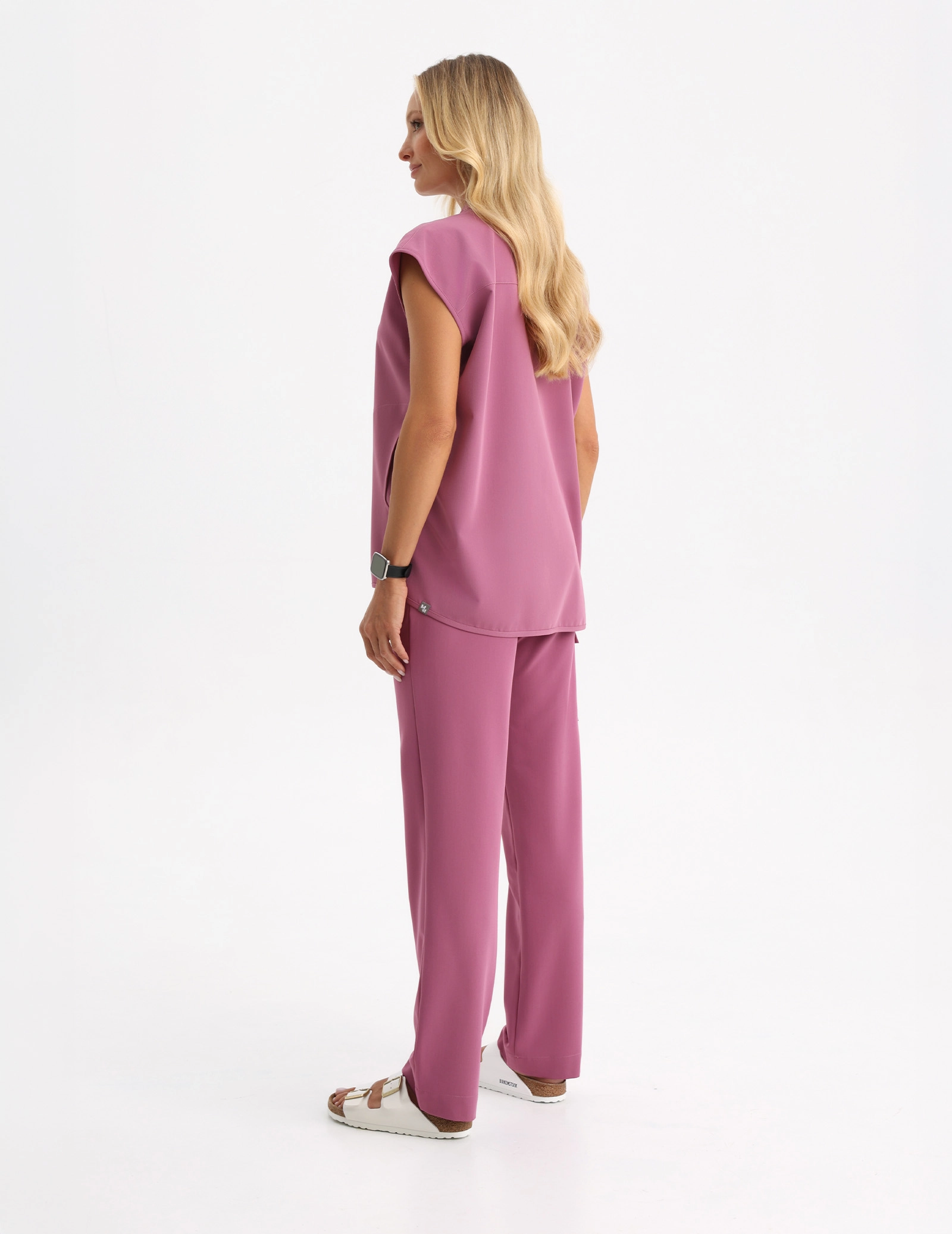 Pantaloni Medici Donna Yoga - BERRY SHAKE