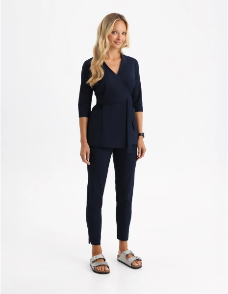 Pantaloni Medici Donna Slim Fit - NAVY