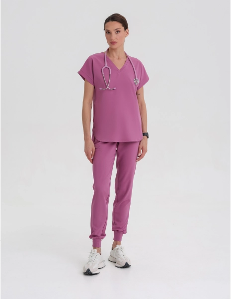 Pantaloni Medici Donna Jogger - BERRY SHAKE