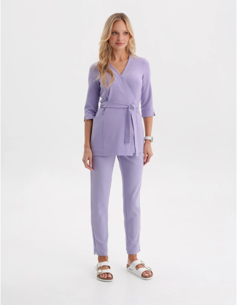 Pantaloni Medici Donna Basic - PURPLE HEATHER