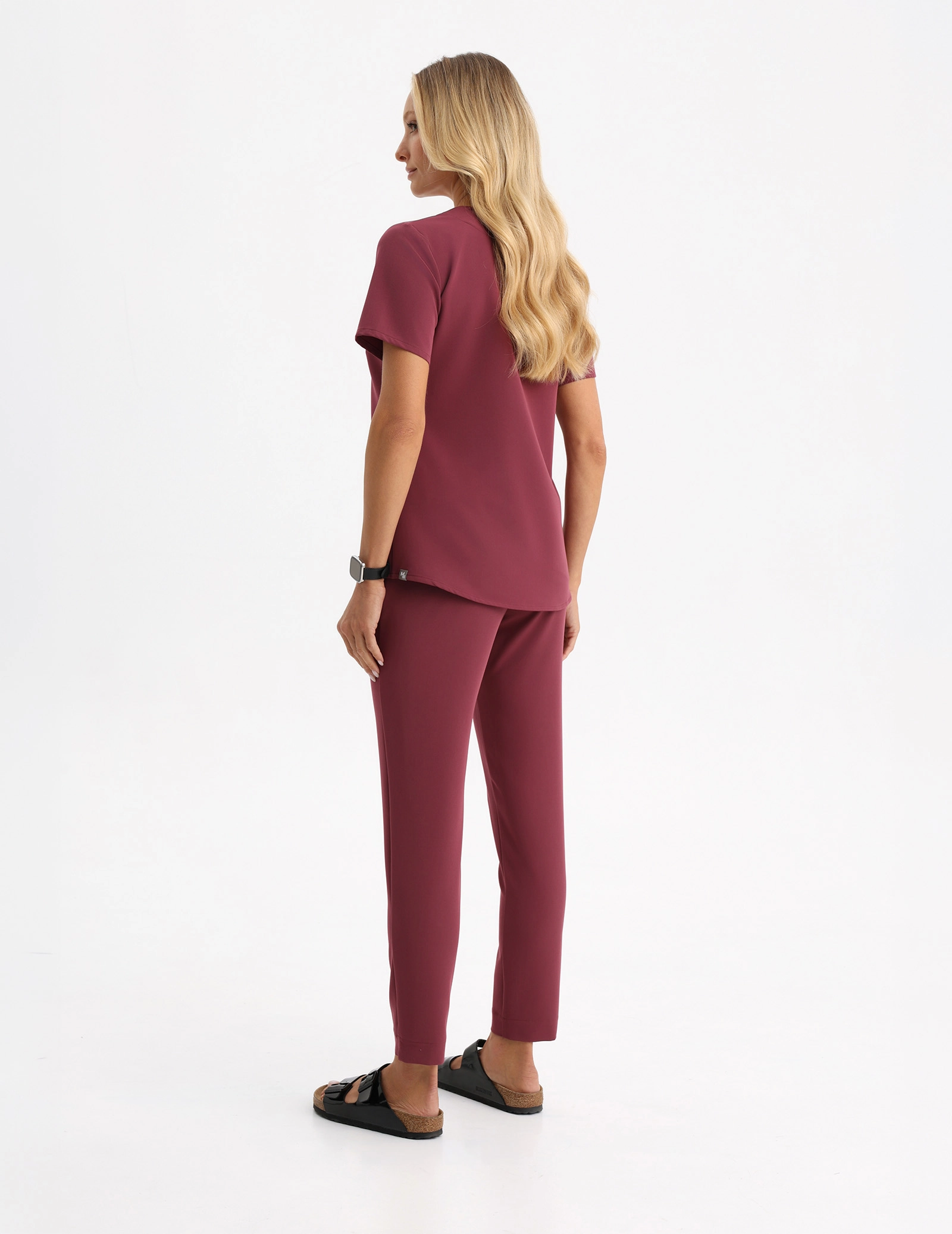 Pantaloni Medici Donna Basic – MULLED WINE