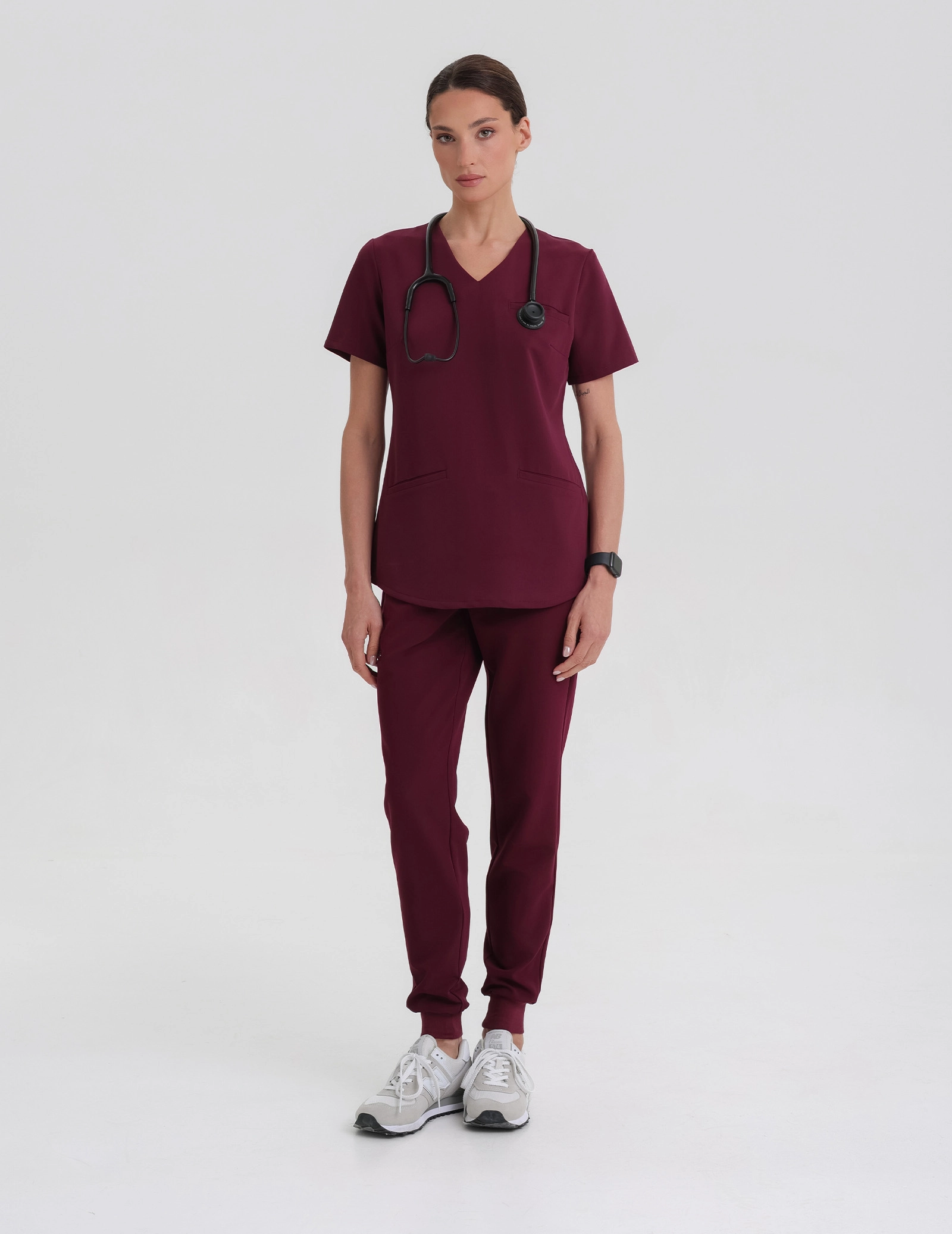 Casacca Medica Grace - BURGUNDY