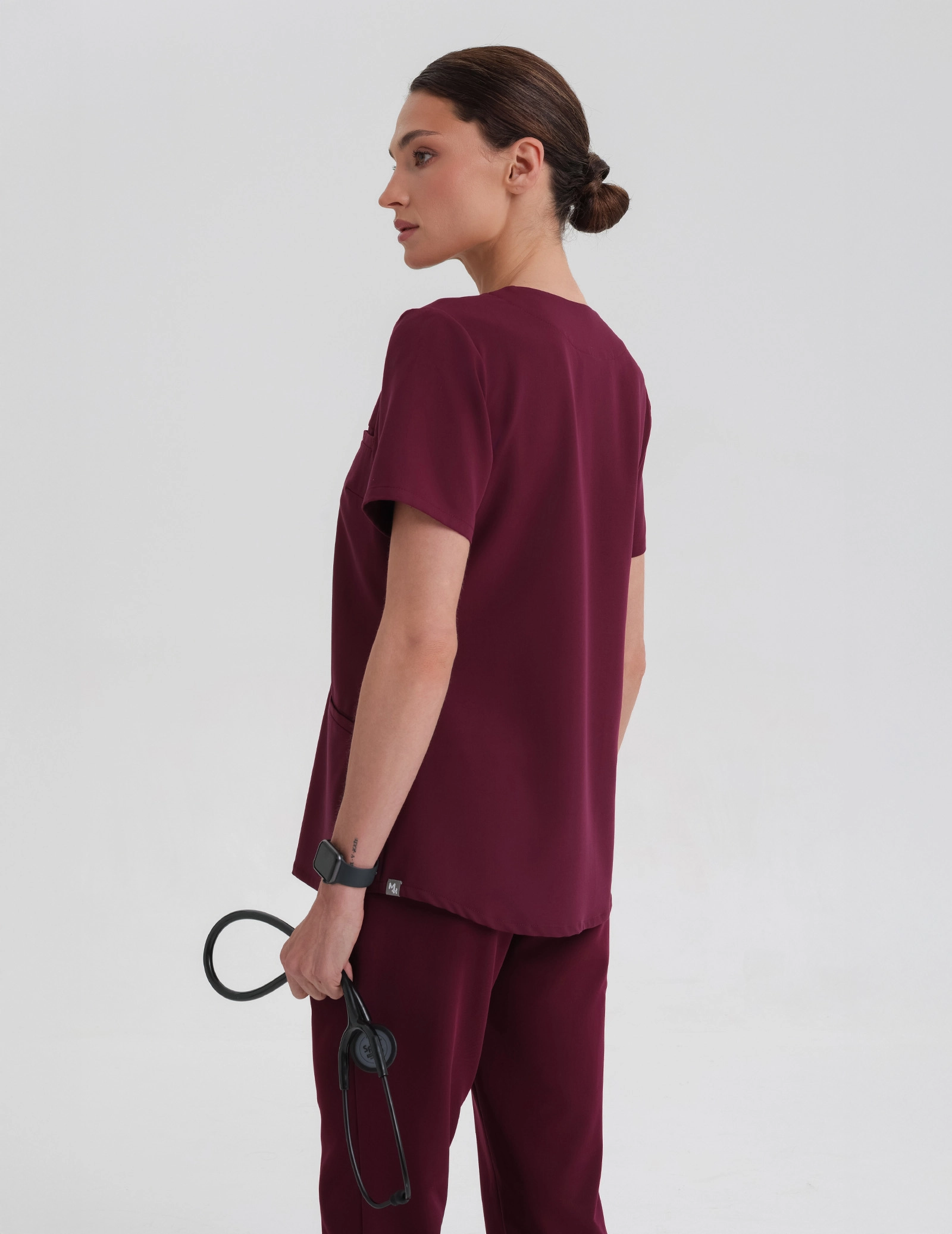 Casacca Medica Grace - BURGUNDY