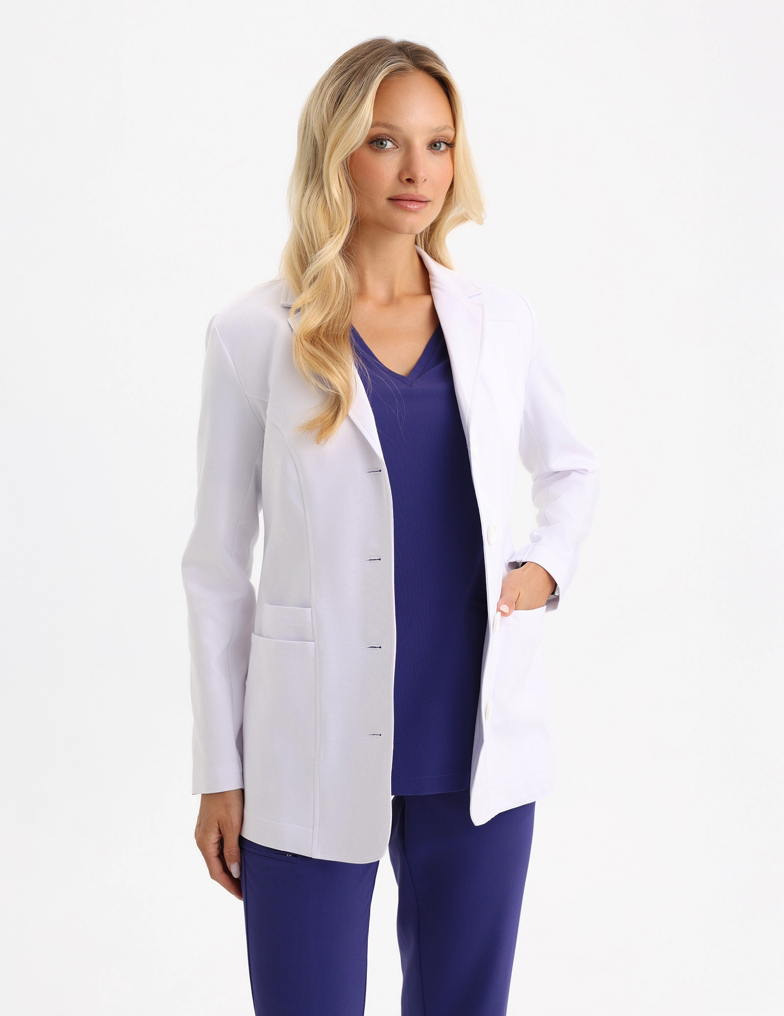 Camice Medico Donna Slim Fit – MADISON SHORT