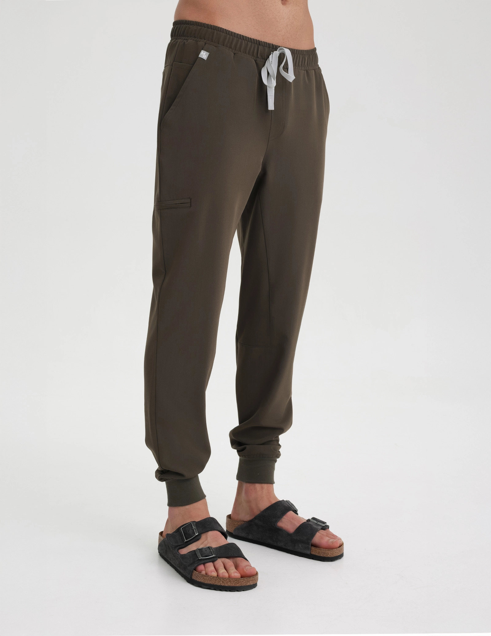 Pantaloni Medici Uomo Jogger - OLIVE NIGHT