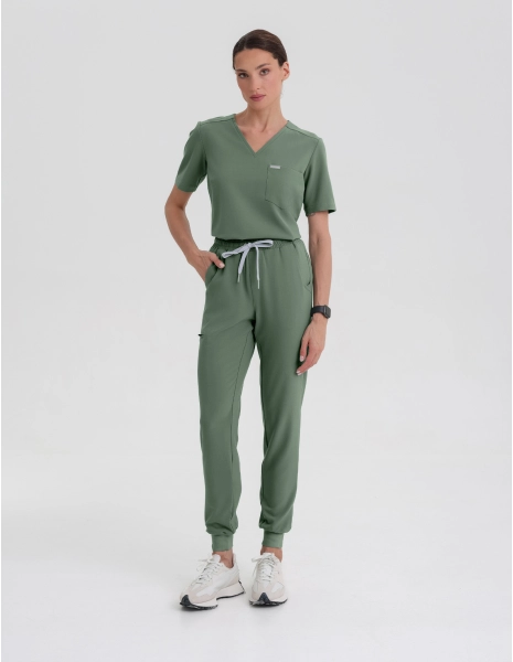 Pantaloni Medici Donna Jogger - KHAKI