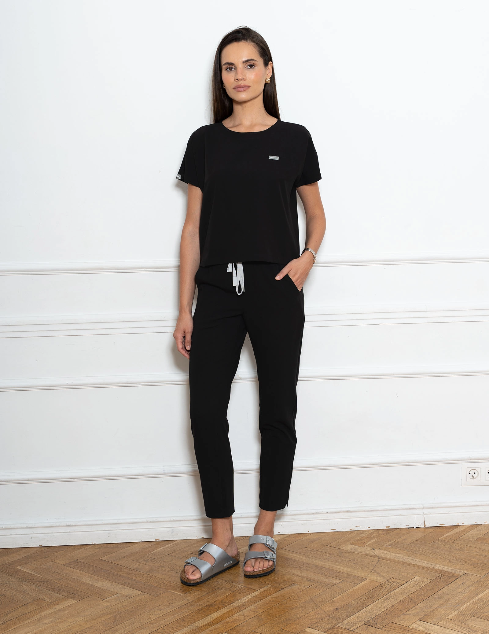 Casacca Medica Alisse - BLACK