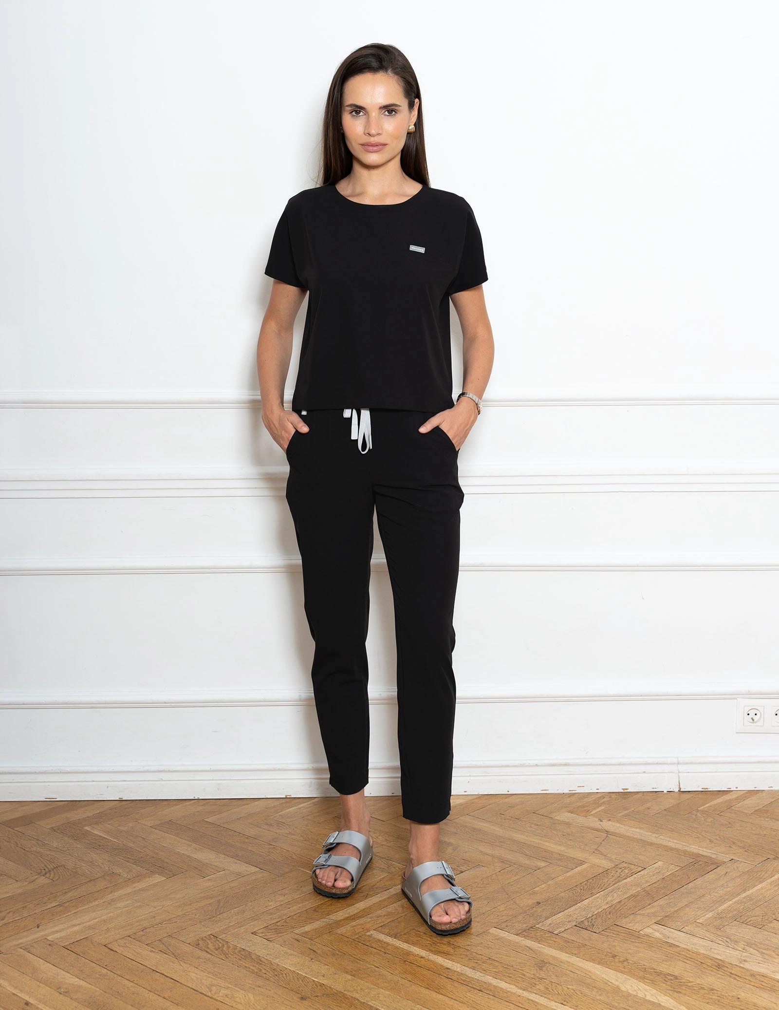 Casacca Medica Alisse - BLACK