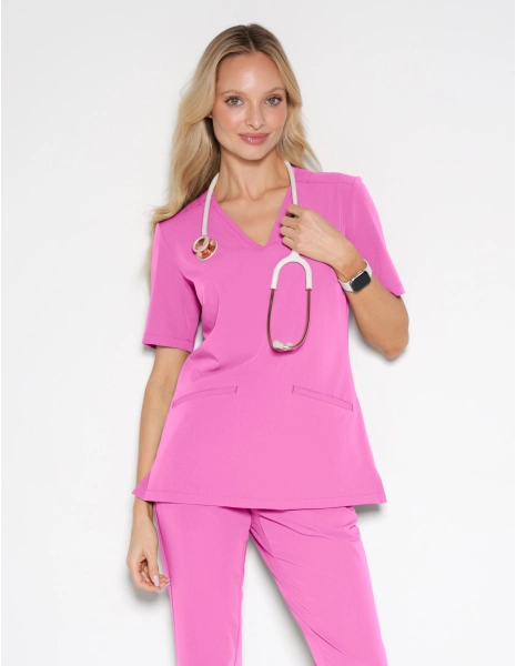 Casacca Medica Casy - HOT PINK